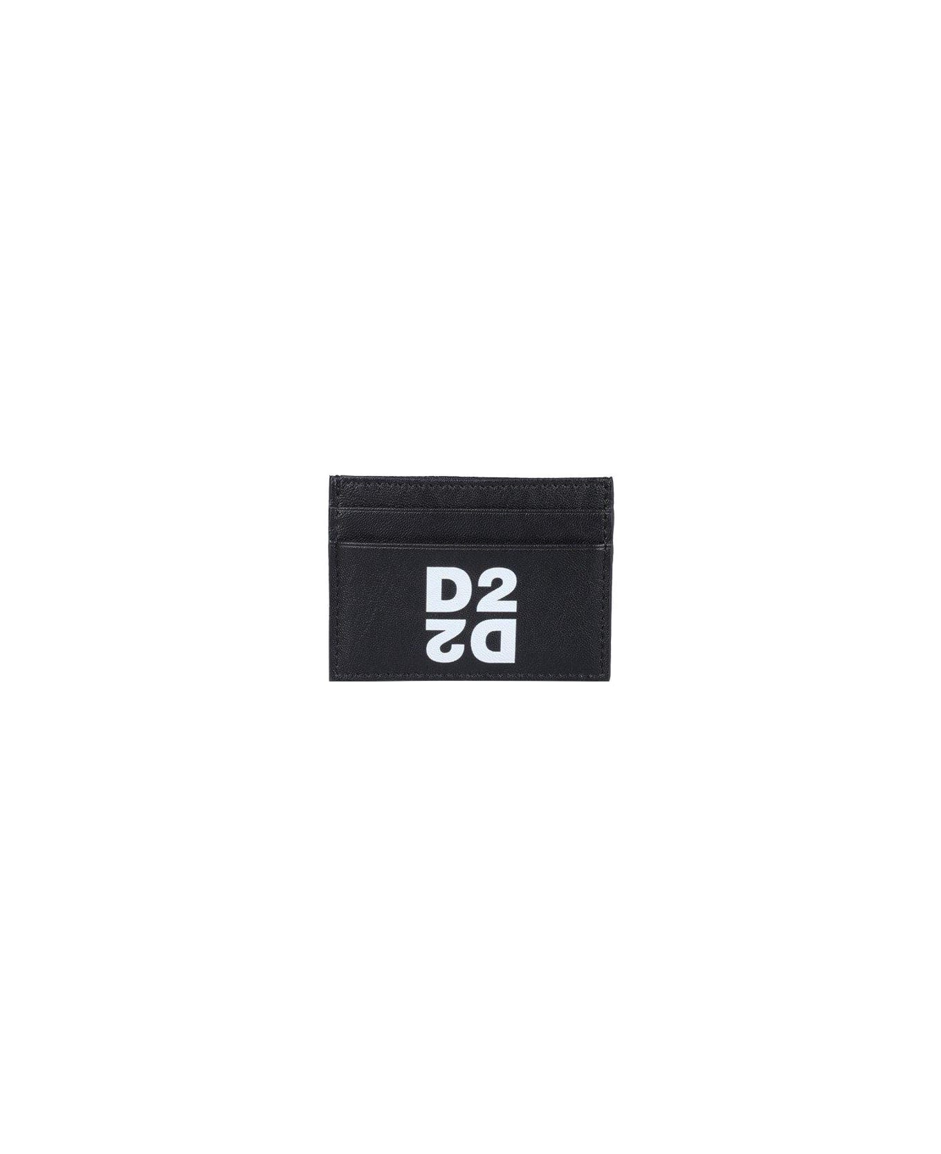 Dsquared2 Logo Printed Card Holder - Non definito 財布