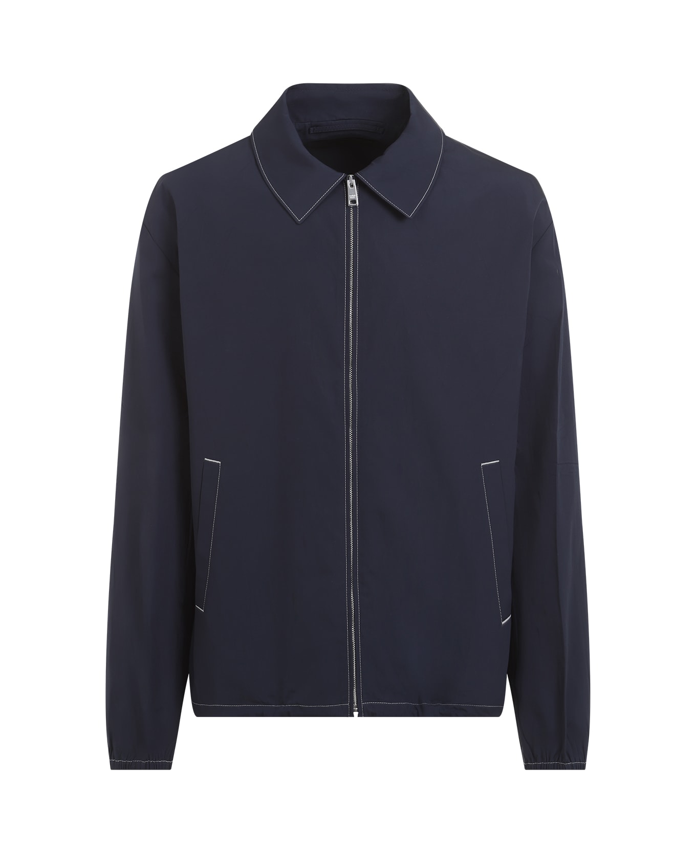 Prada Popeline Blouson - Svf Blu