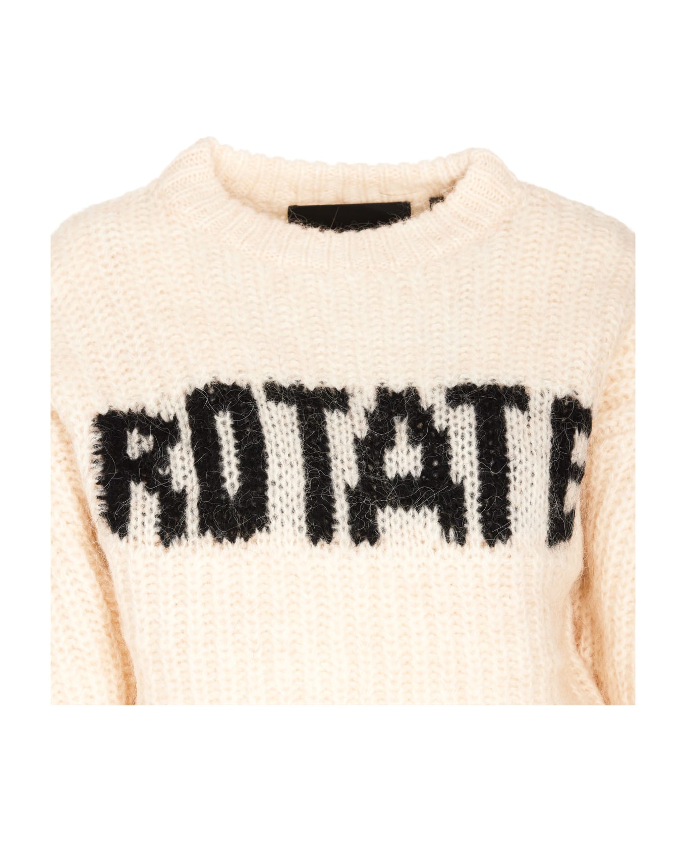 Rotate by Birger Christensen Logo Sweater - White