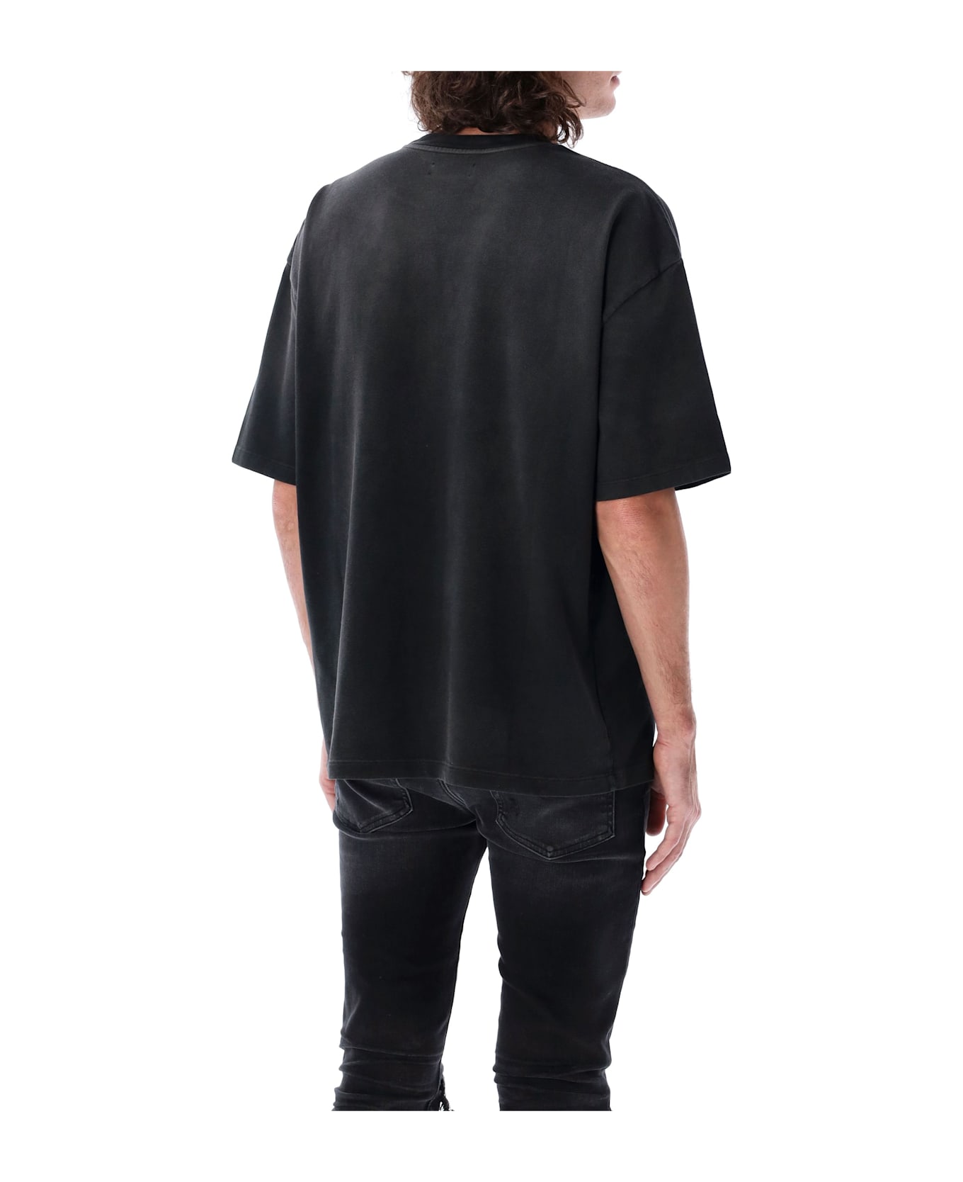 【AMIRI】ヴィンテージウォッシュペガサスTシャツ AMIRIのベージュ Pegasus ヴィンテージウォッシュ Tシャツがセール中