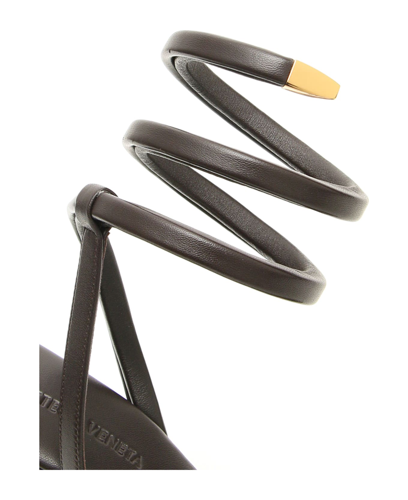 Bottega Veneta Torcillon Nappa Sandals - FONDENTE (Brown)