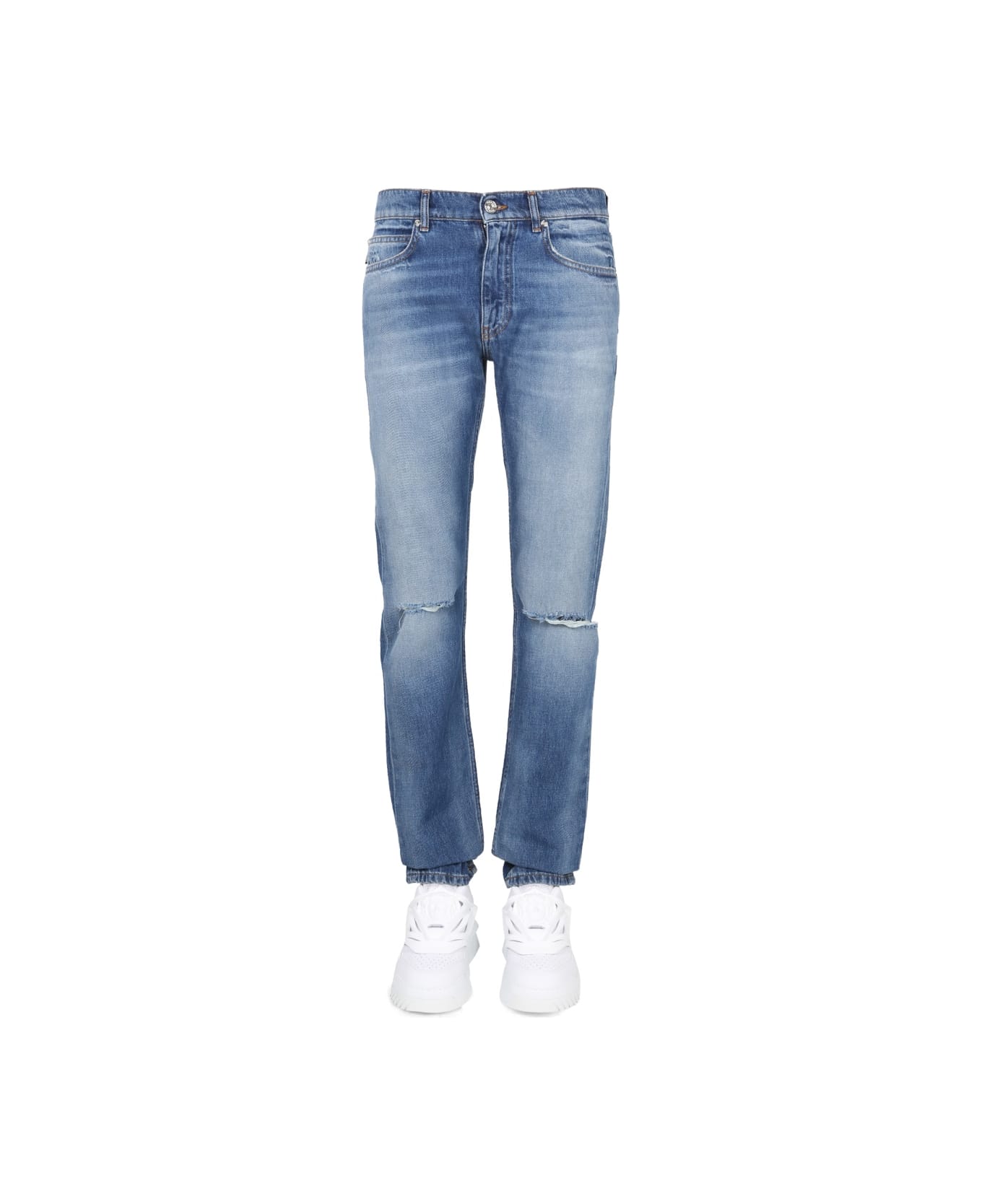 Versace Jeans Con Patch Logo - DENIM