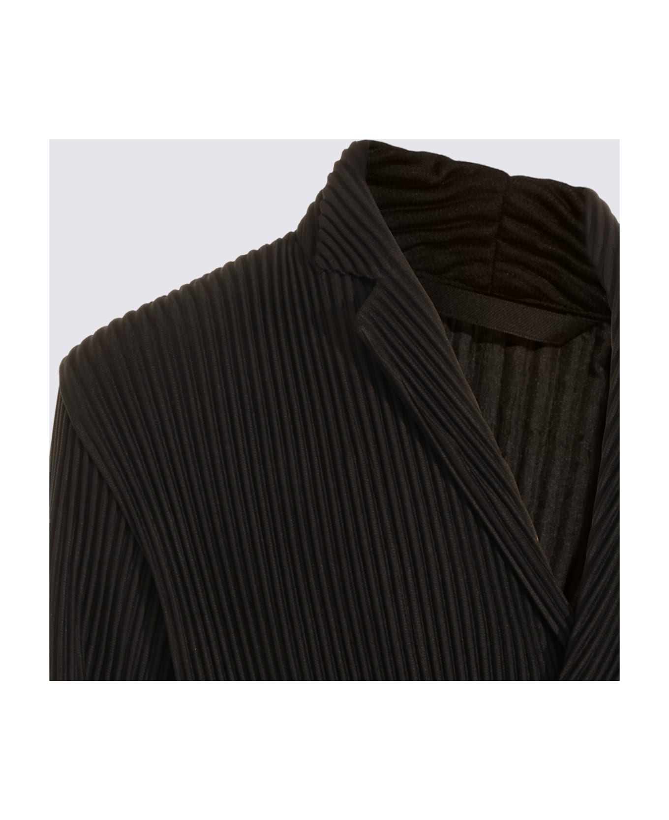 Homme Plissé Issey Miyake Black Blazer - Black