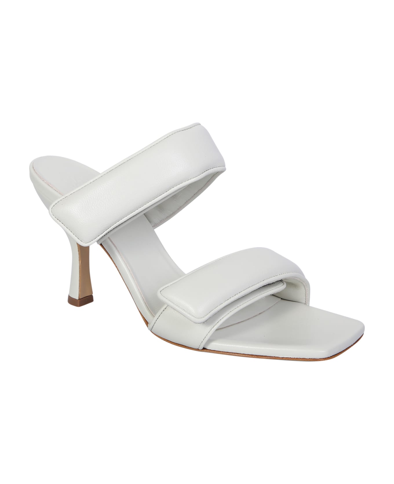 GIA BORGHINI High-heeled Straps Sandal Perni 03 White - White