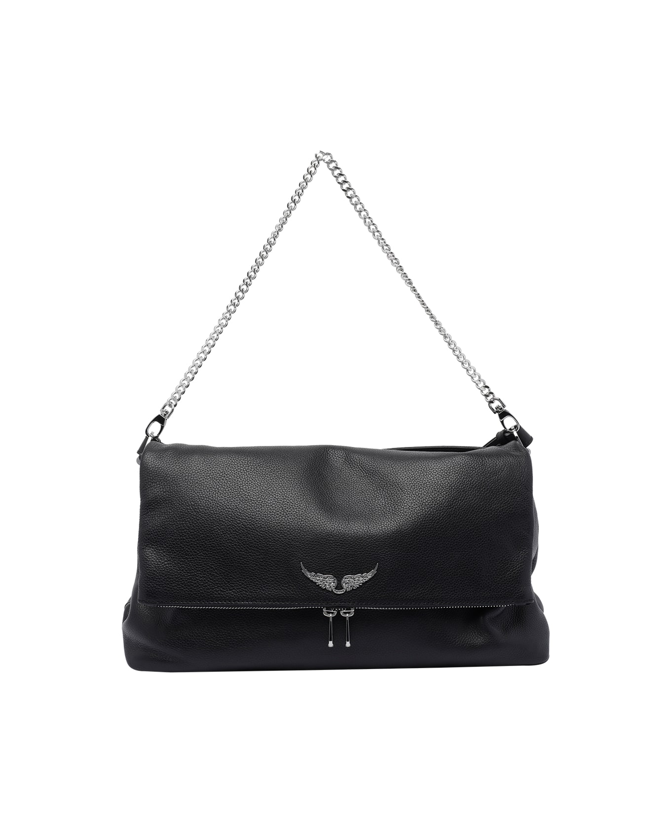 Zadig 
Voltaire Xl Rocky Shoulder Bag - Black