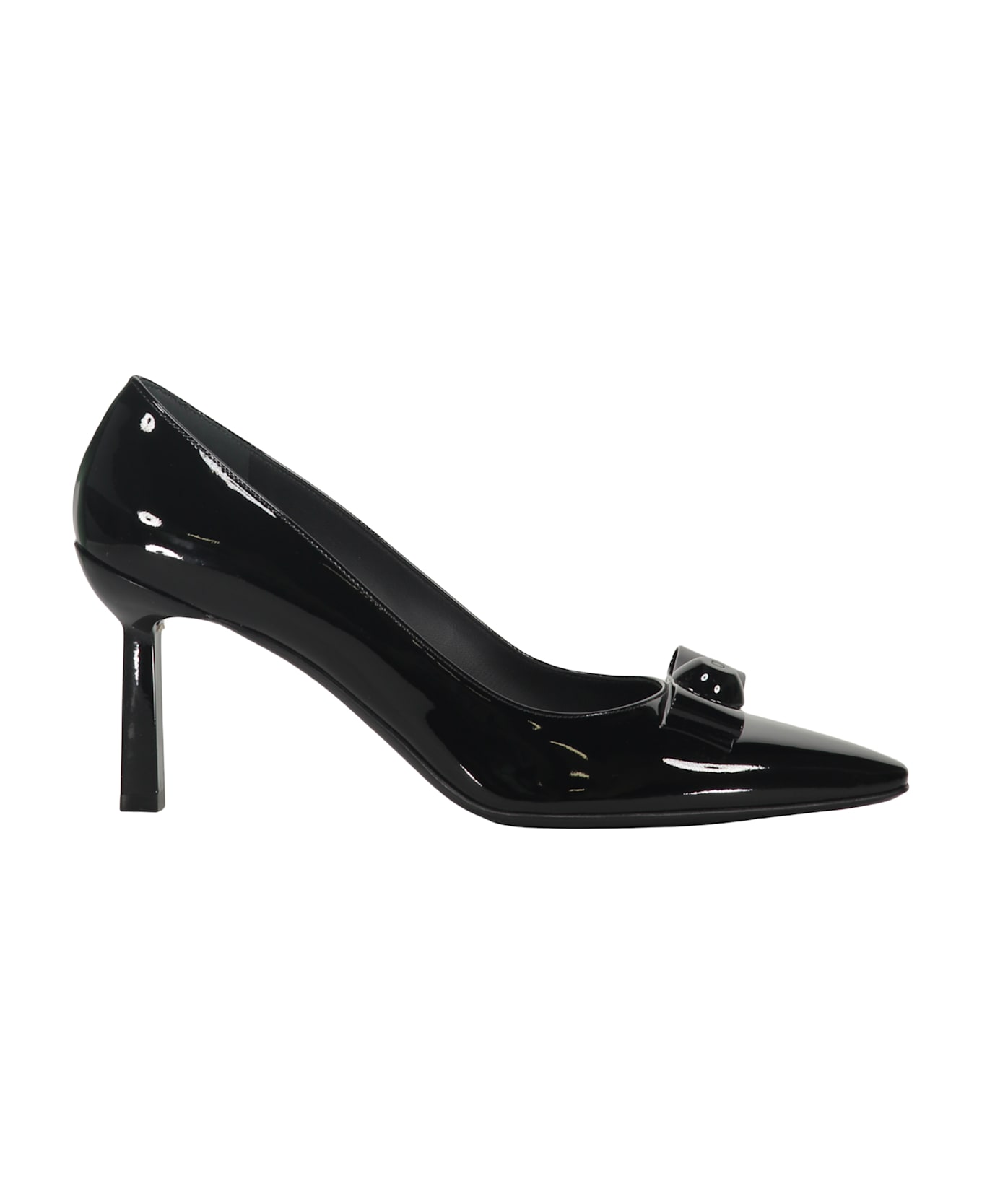 Ferragamo Leather Pumps - black