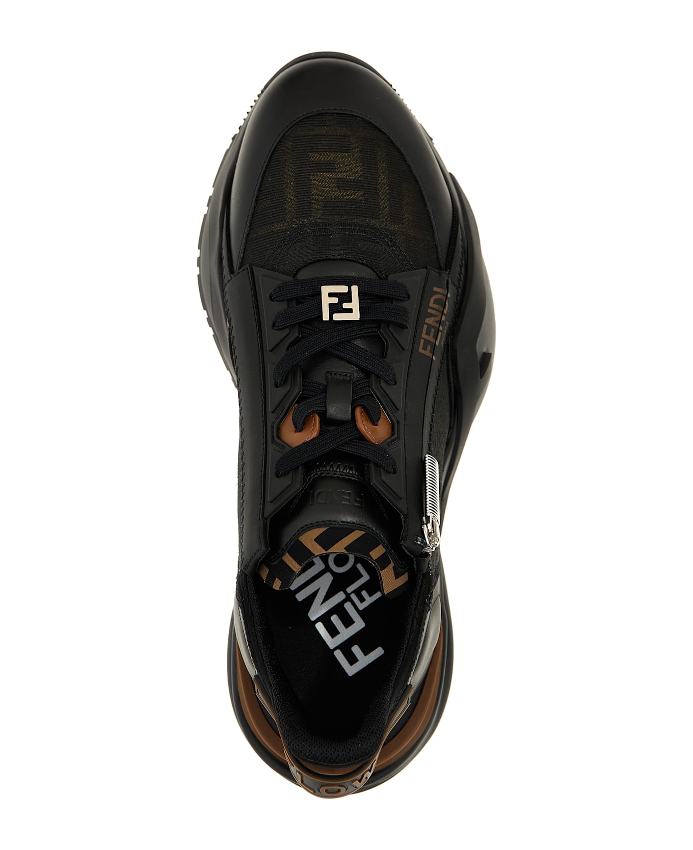 Fendi 'flow' Sneakers - Black  
