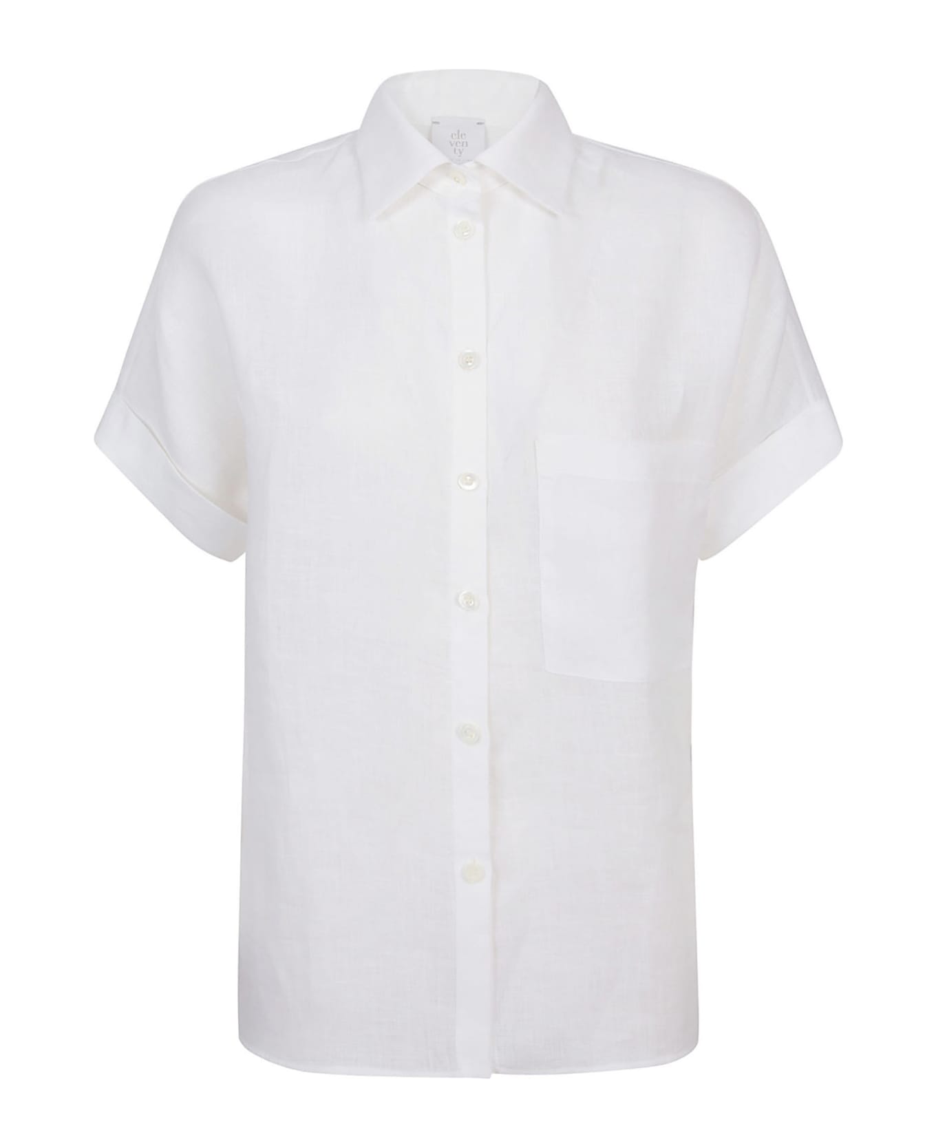 Eleventy Shirts White - White