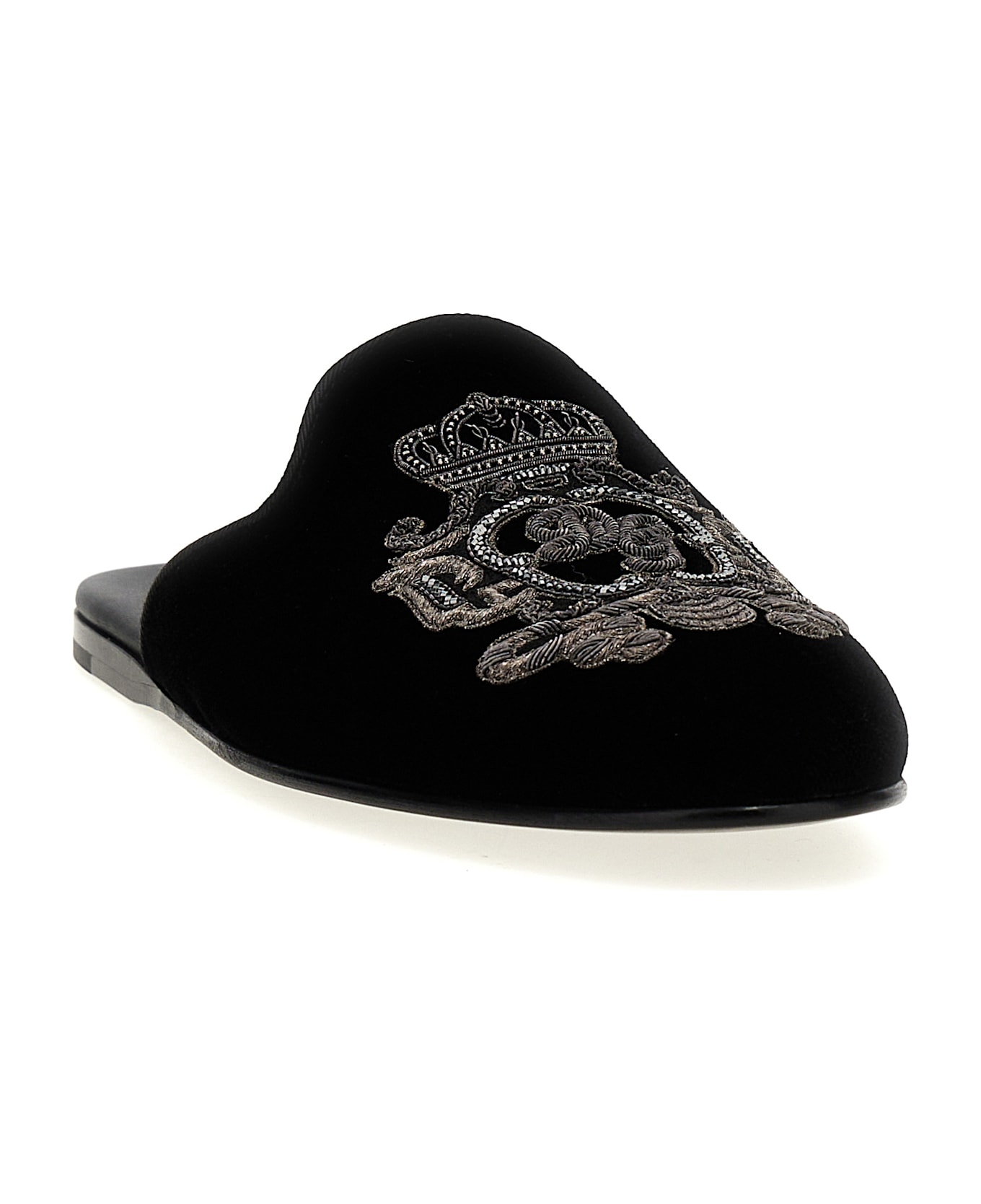 Dolce & Gabbana Slipper Blsaone - Black  