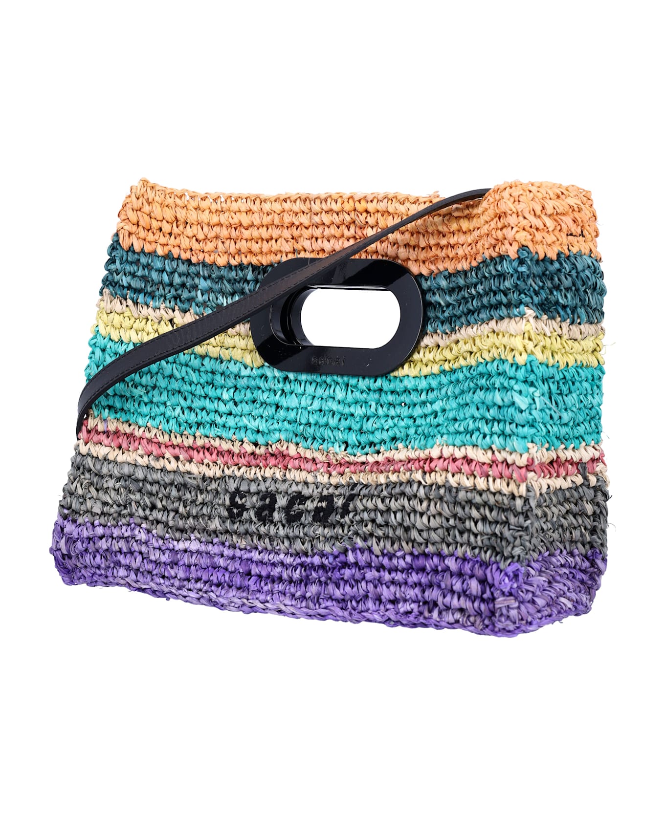 Sacai Raffia Mini Bag - MULTICOLOR