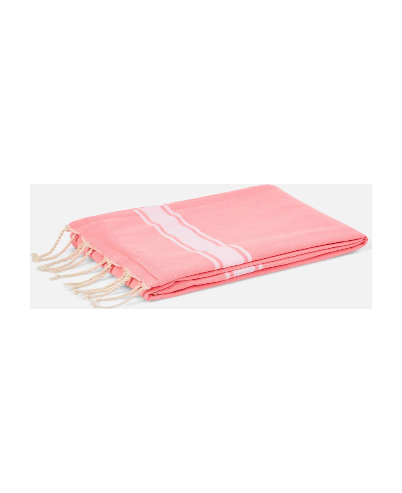 MC2 Saint Barth Fluo Pink Fouta Doubled With Sponge - PINK