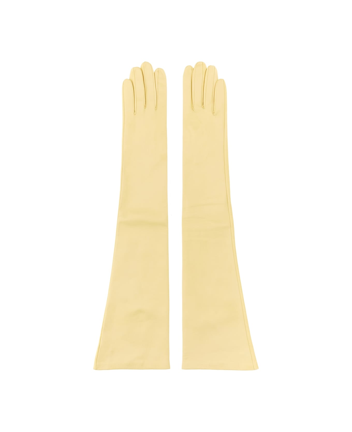 Jil Sander Long Gloves. - YELLOW 手袋