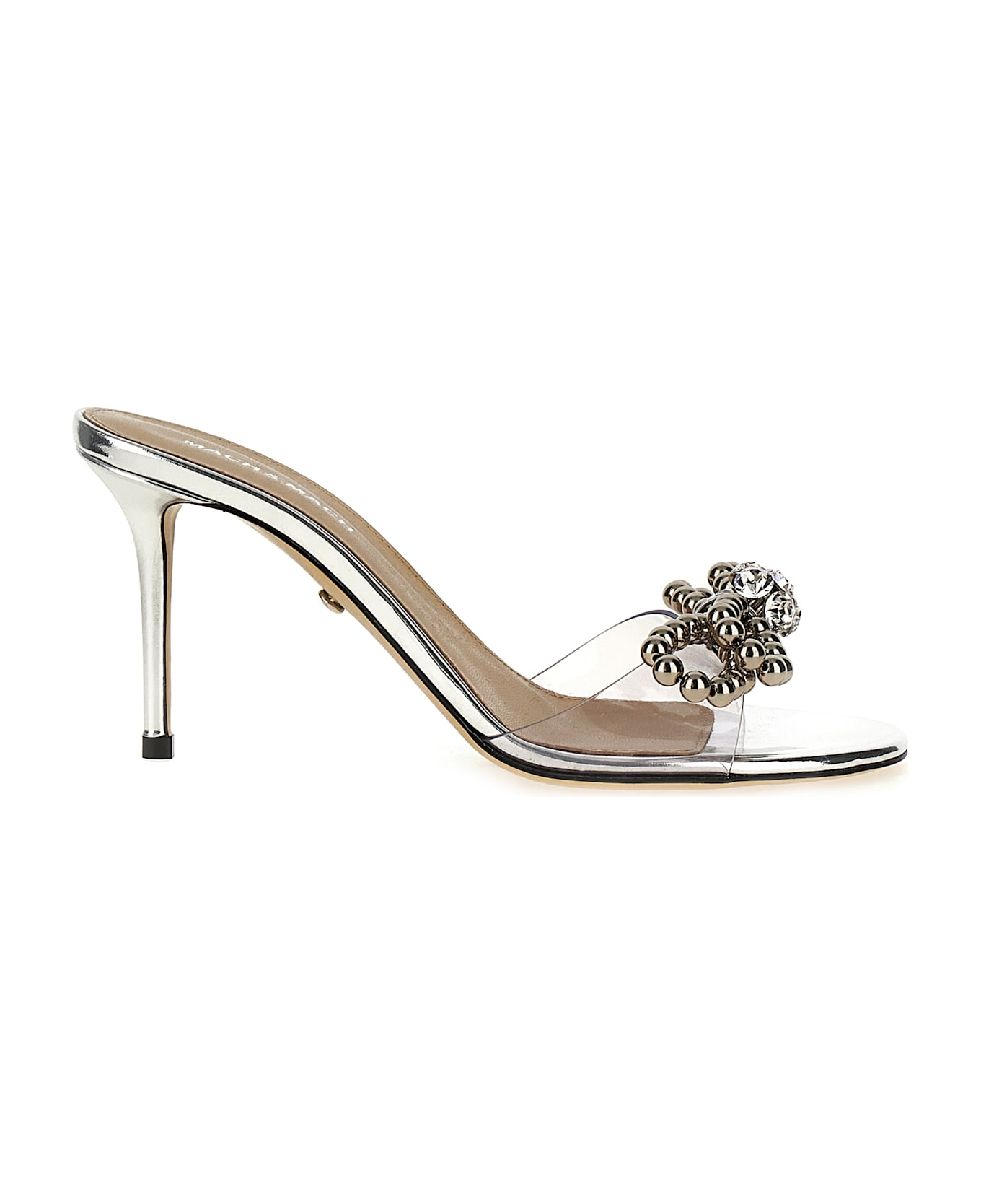 Mach 
Mach 
stud Bow
 Sandals - Silver