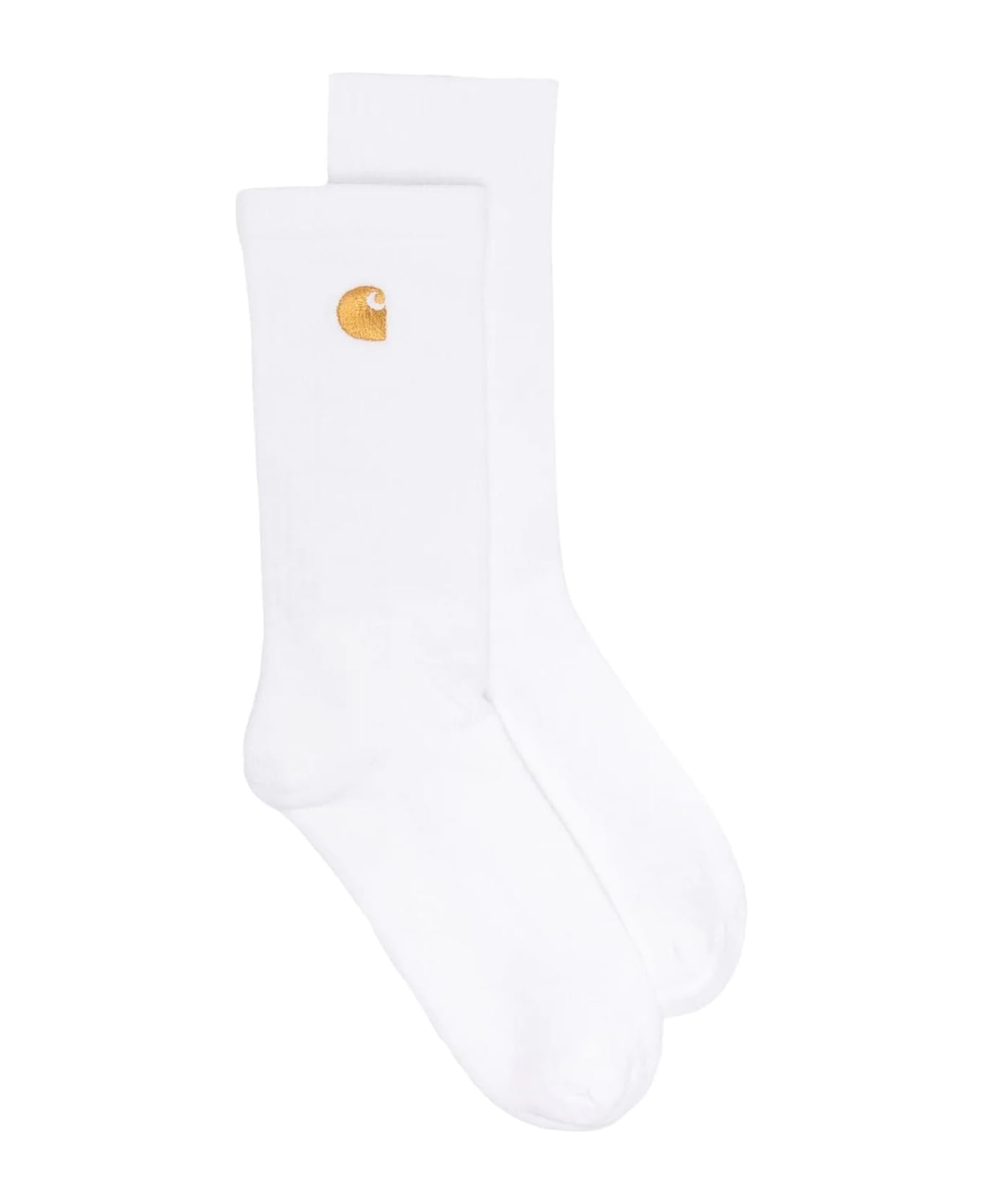 Carhartt White Cotton Blend Socks - White