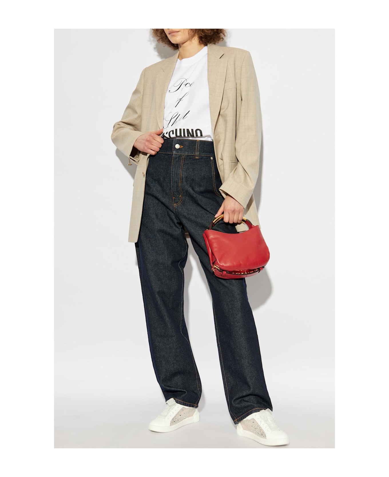 Moschino High-waisted Jeans - BLUE