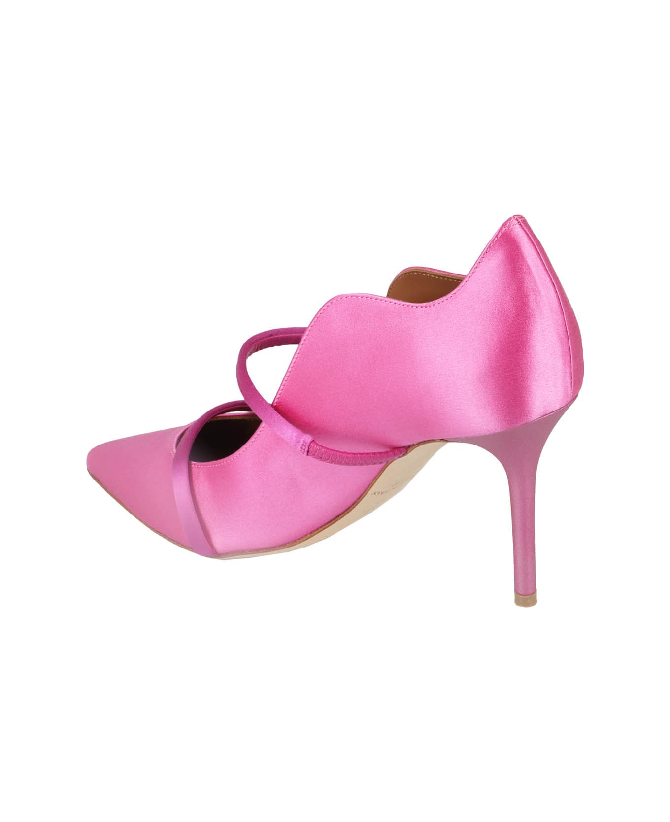 Malone Souliers Satin - Pink Berry ハイヒール