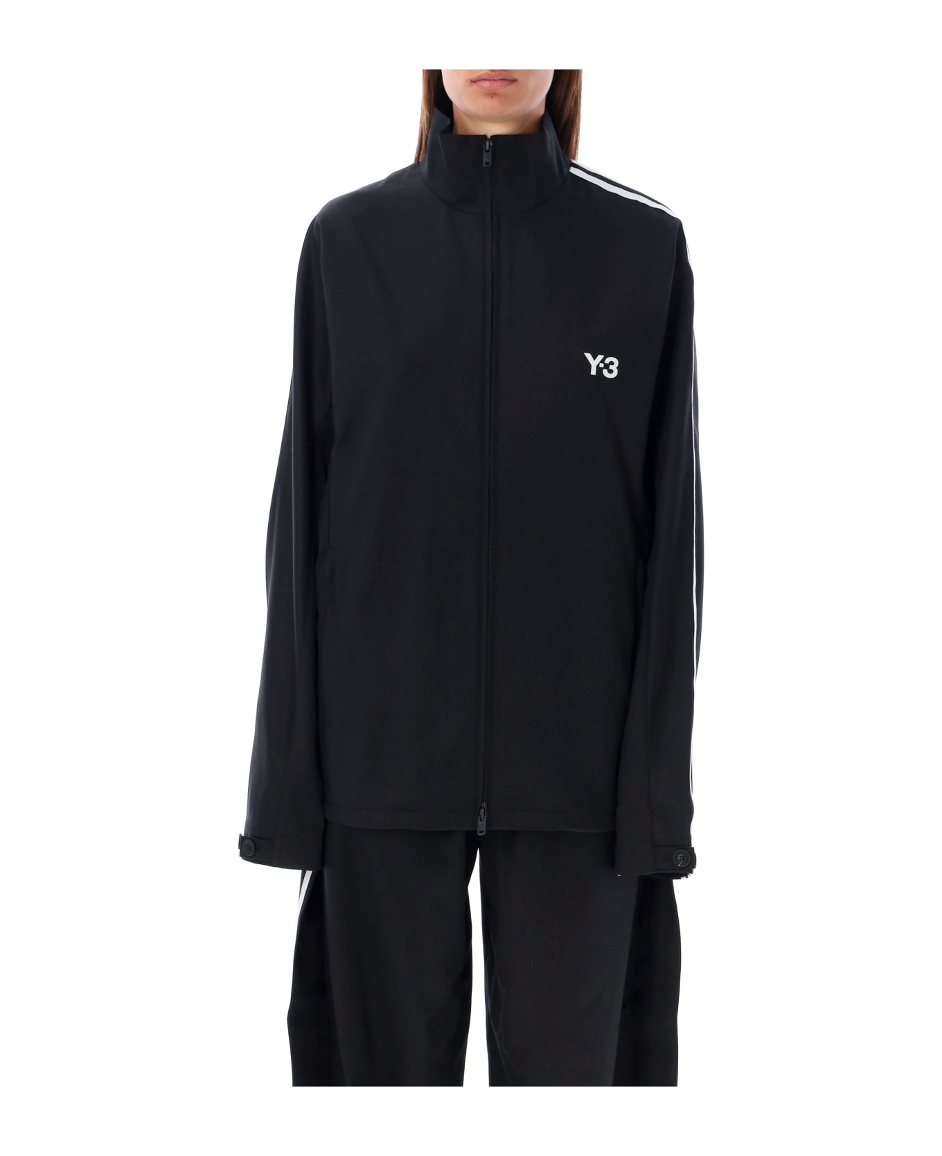 Y-3 Track Jacket - BLACK