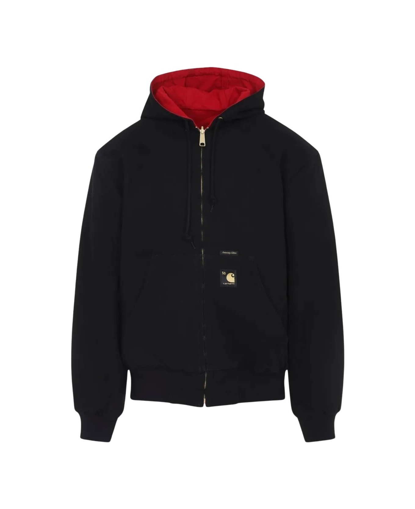 Carhartt 50 Years Anniversary Og Active Jacket Canvas - Black Usa Red