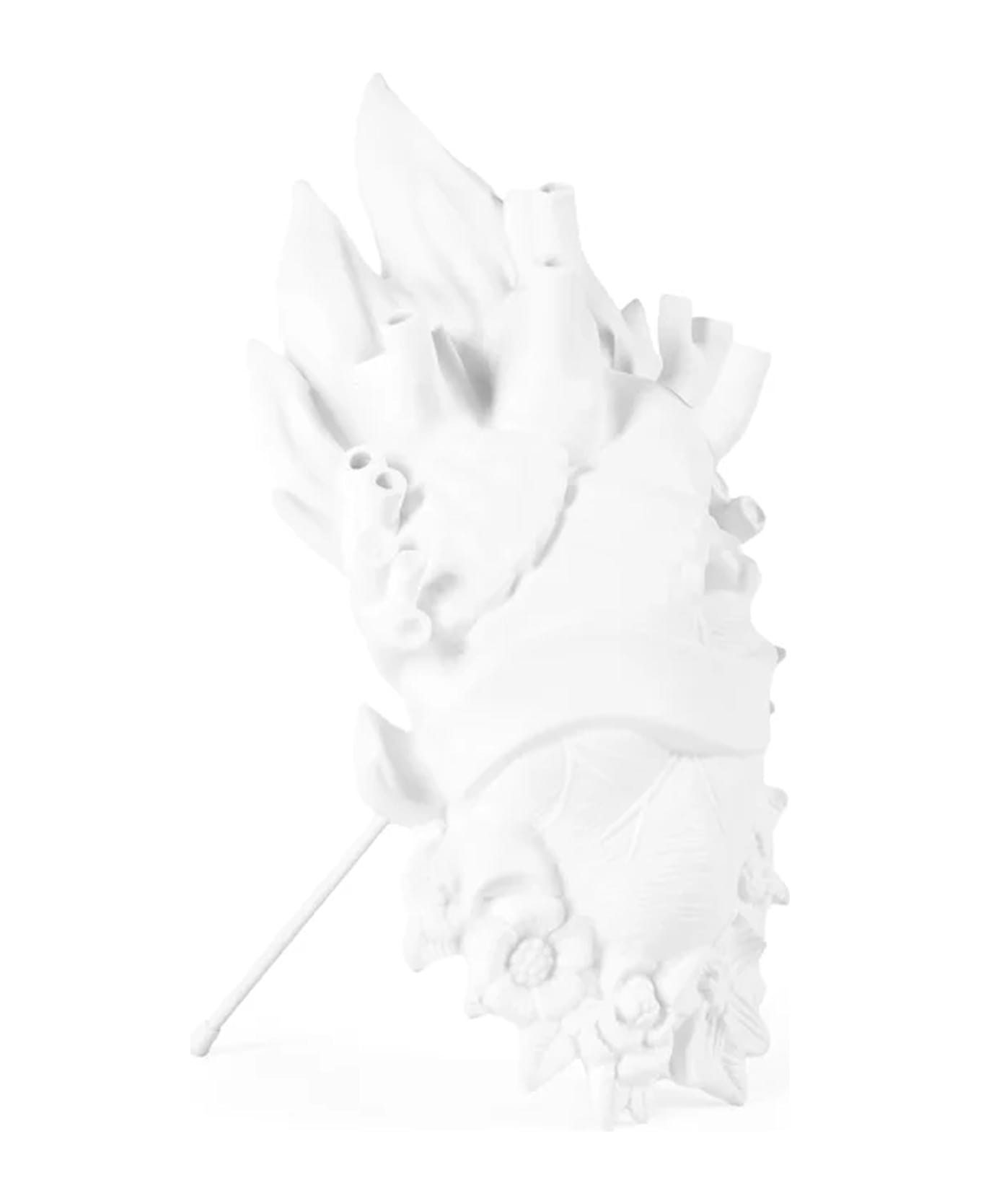 Seletti 'holy Love In Bloom' Vase - White