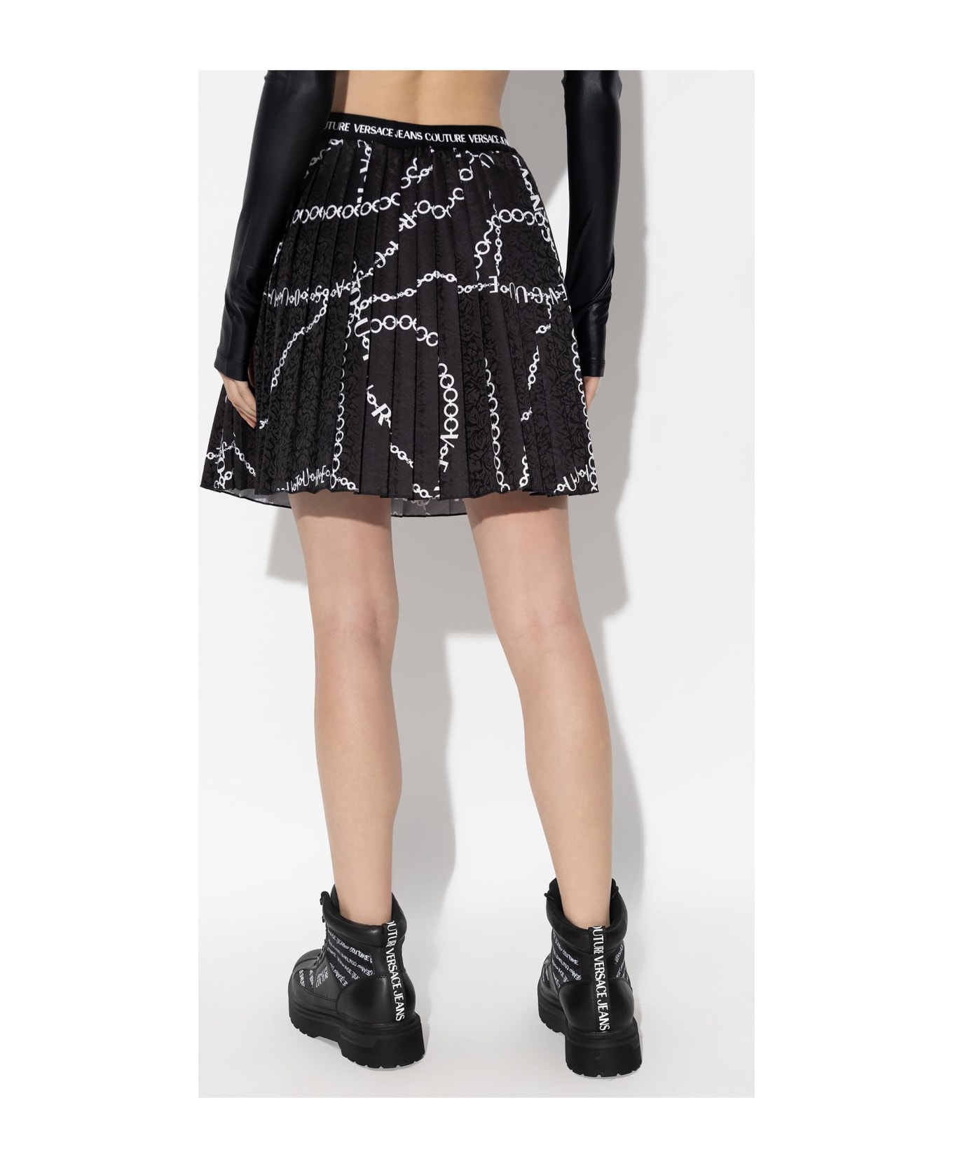 Versace Jeans Couture Pleated Skirt
