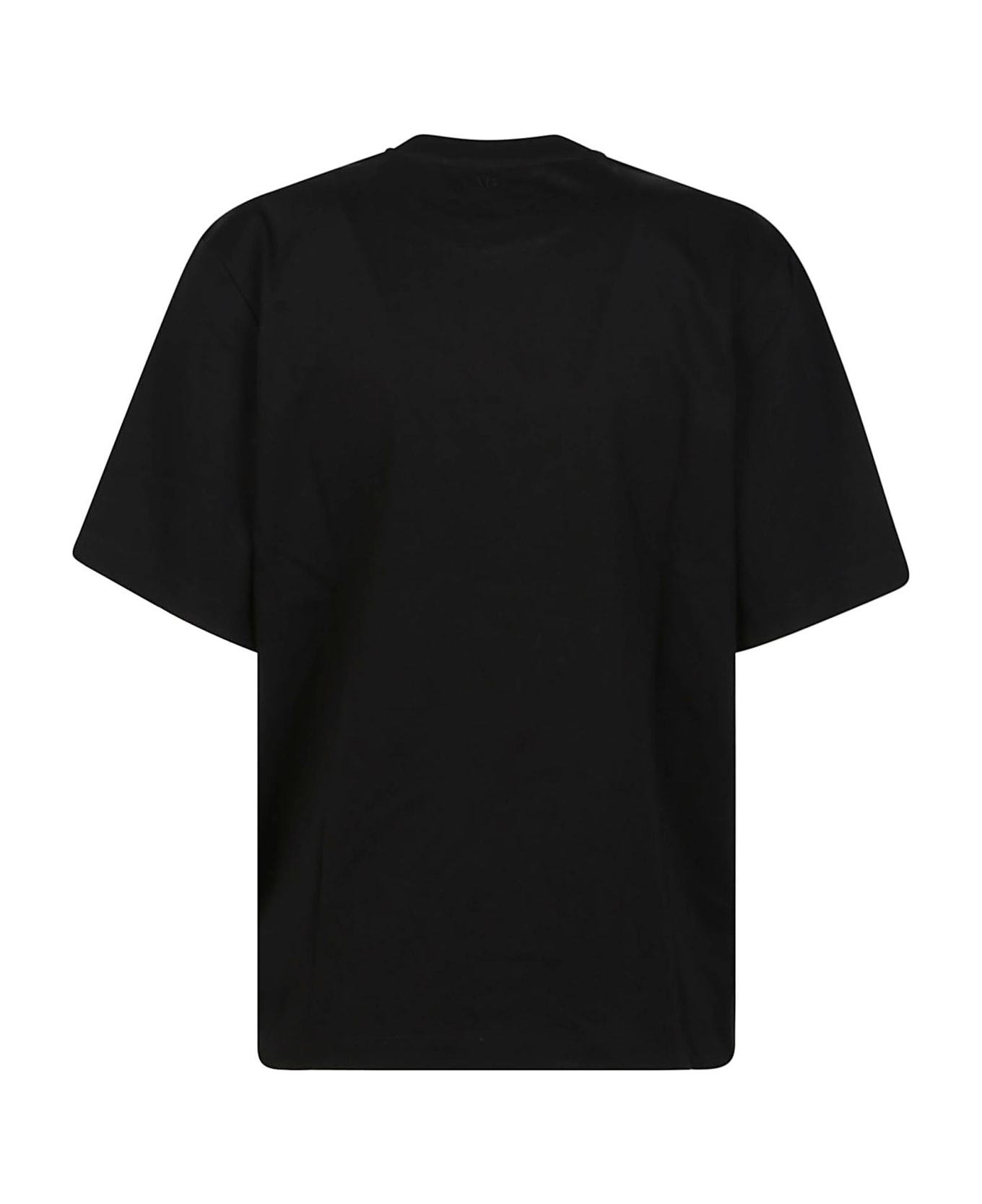 Victoria Beckham Twist Front T-shirt - Black