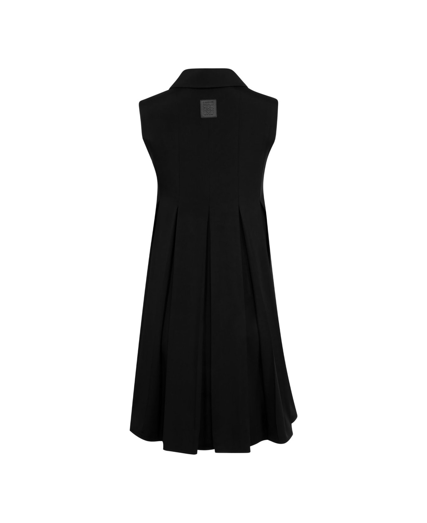 Loewe Trapeze Short Dress - Black