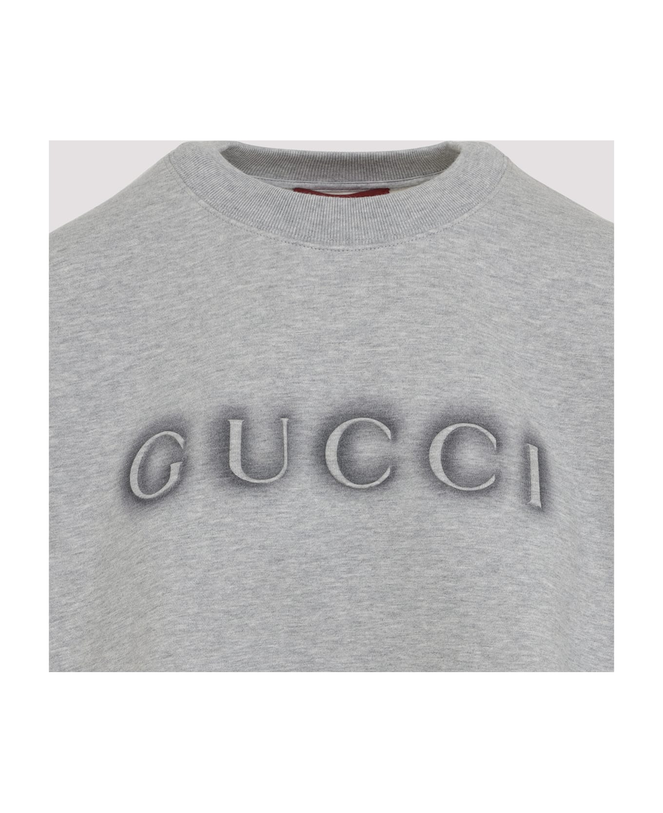 Gucci Cotton Sweatshirt - Grey Melange