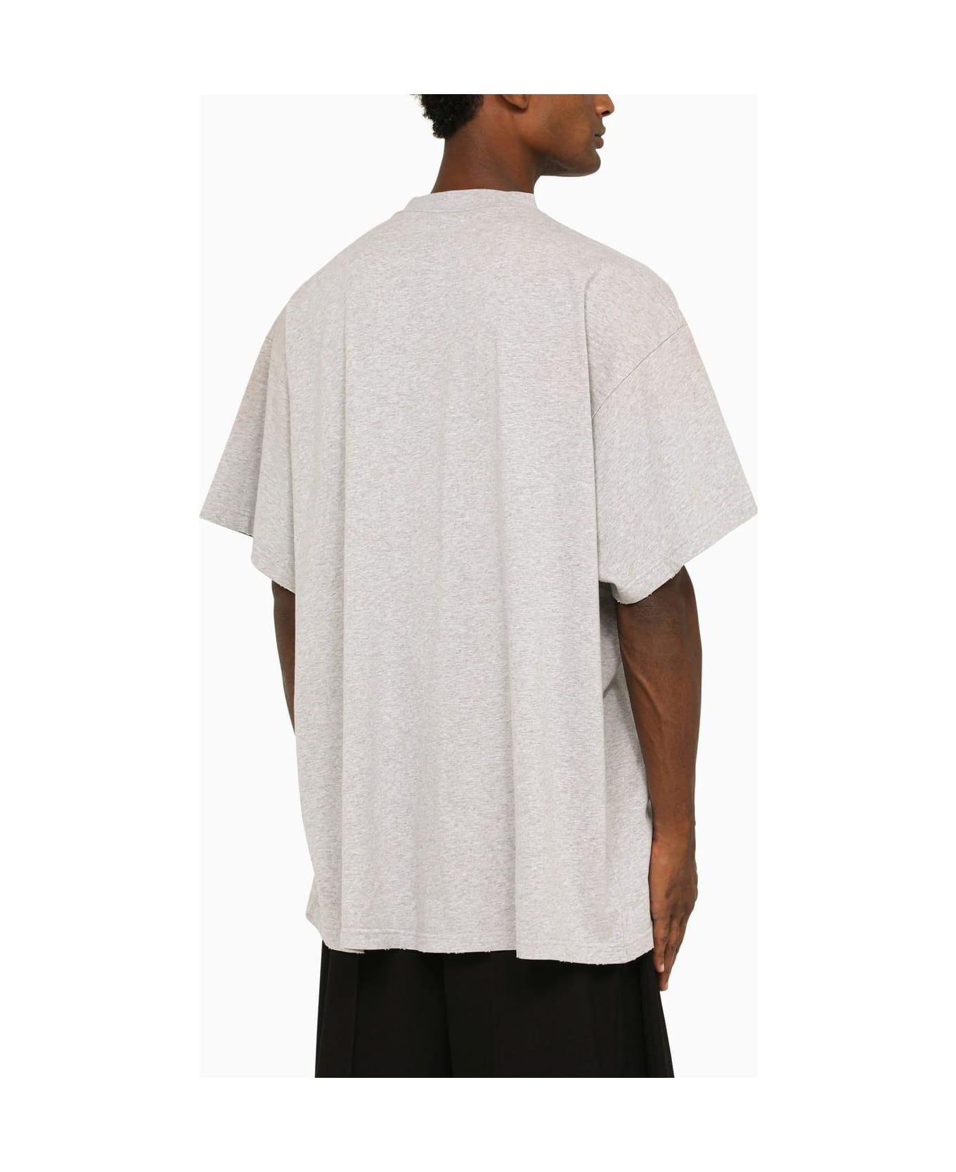 Balenciaga Crew-neck T-shirt - GREY シャツ