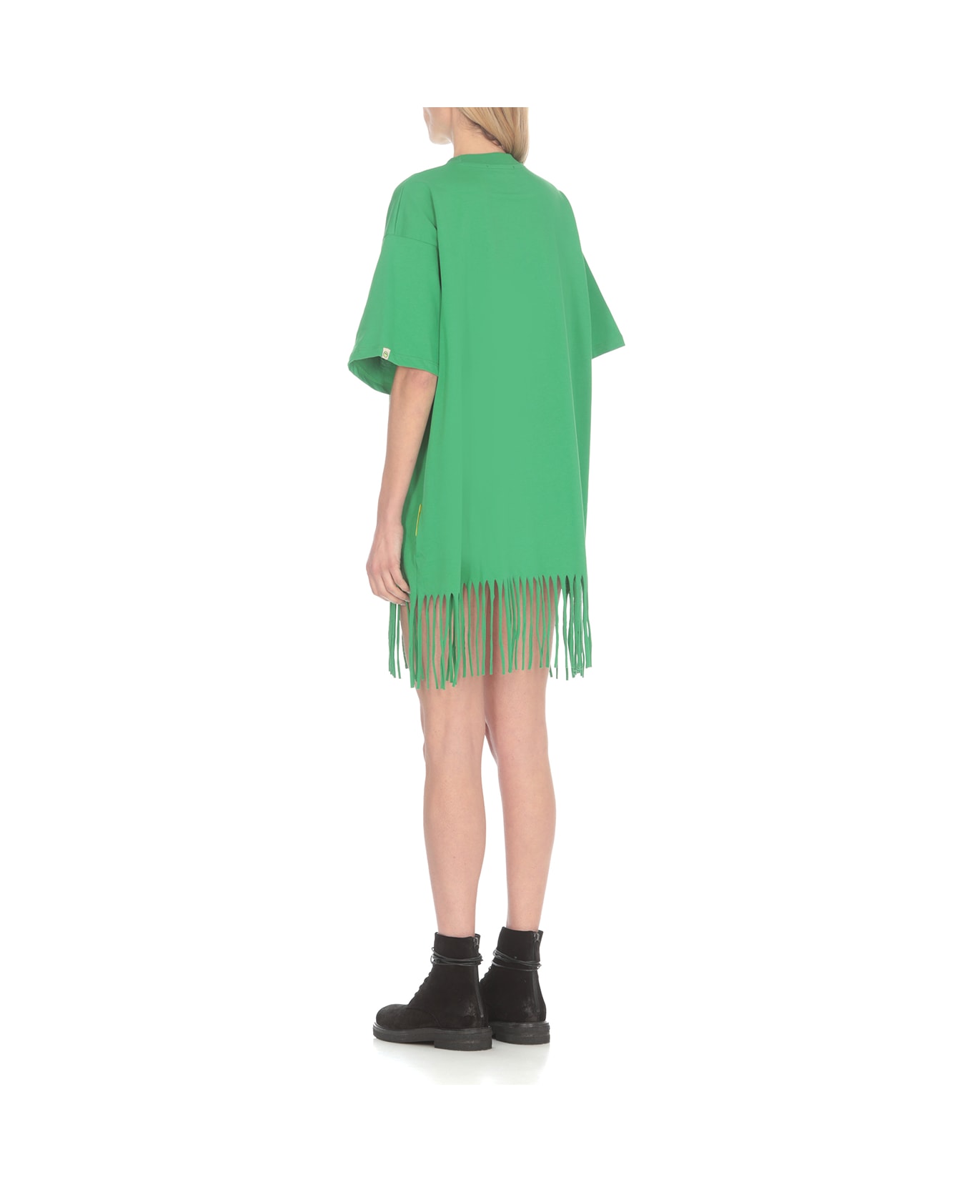 Barrow Dress With Print - Green