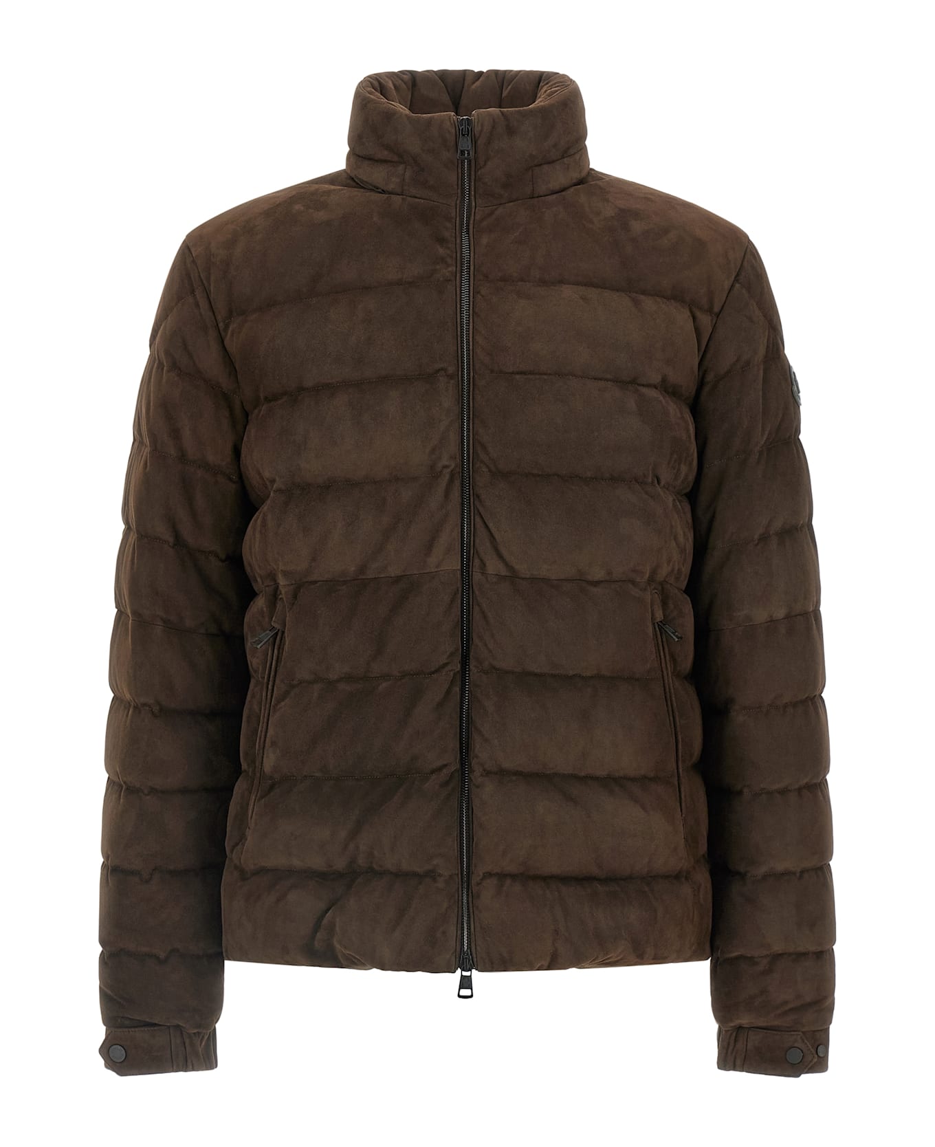 Moncler 'arneb' Down Jacket - Brown