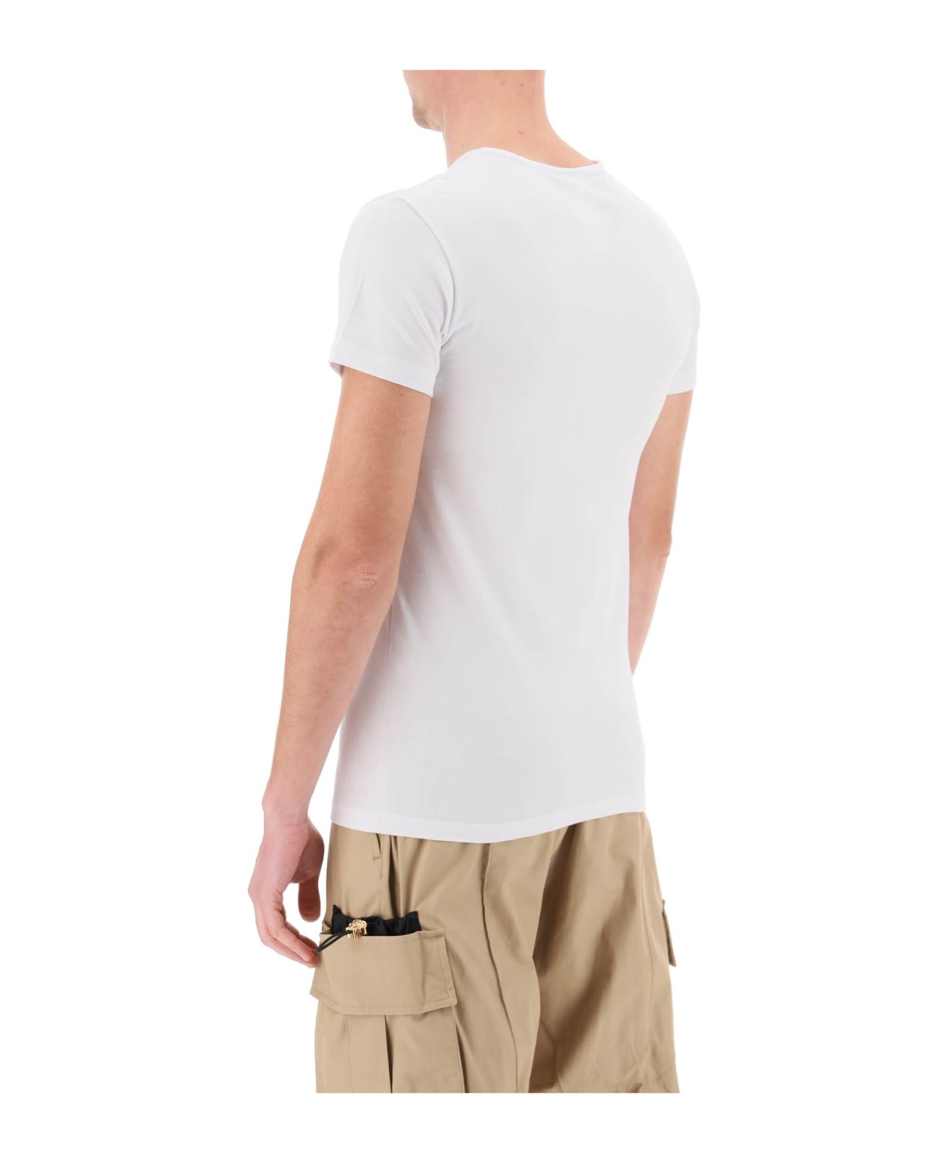Versace Medusa Underwear T-shirt Bi-pack - Optical white