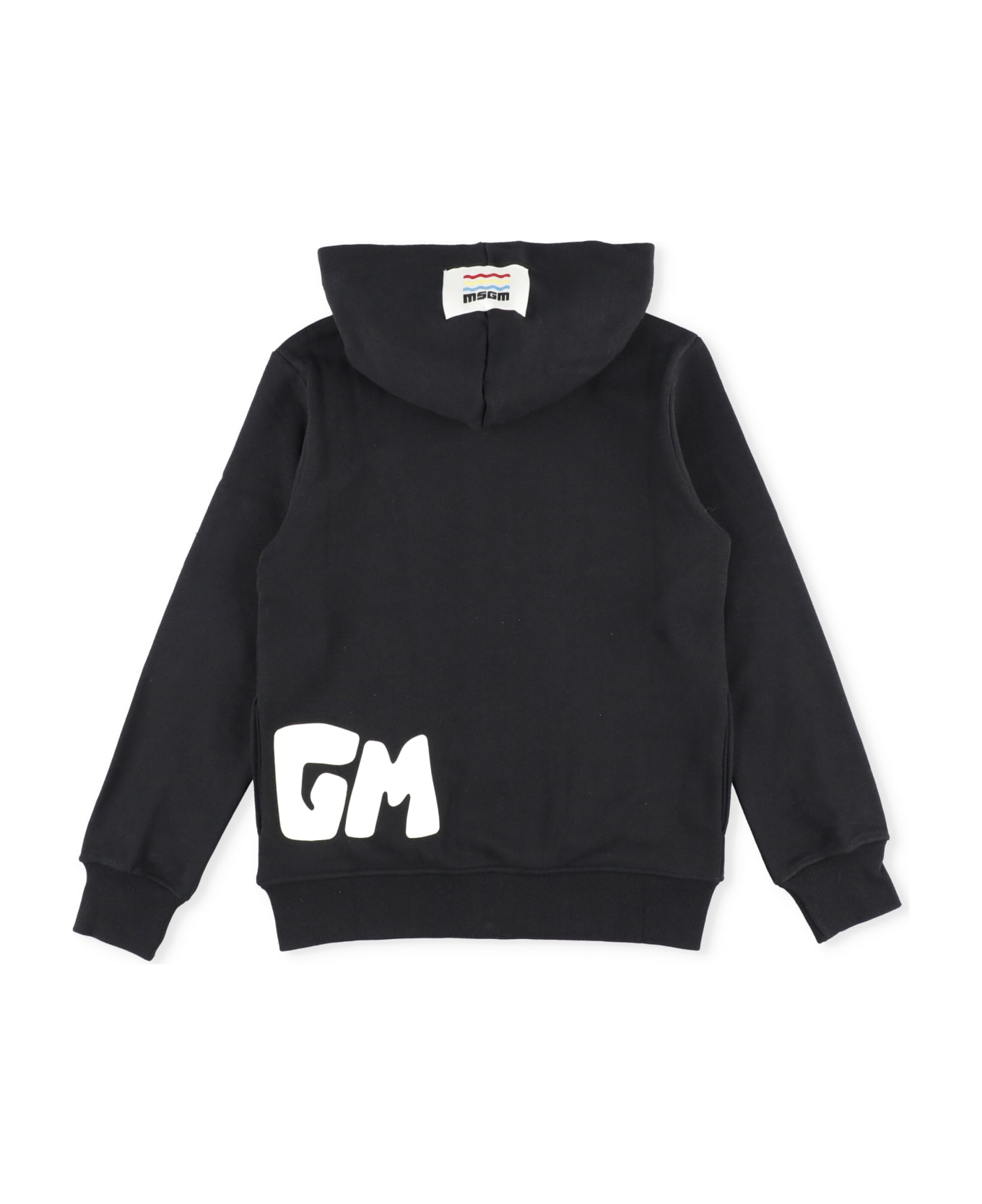 MSGM Sweatshirt With Logo - Nero/black