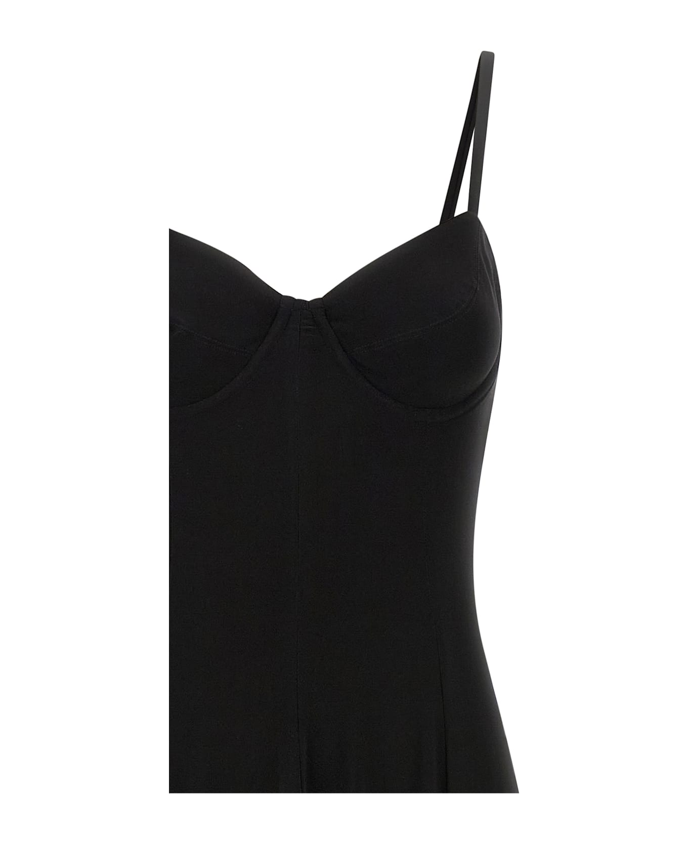 Norma Kamali 
underwire Gown
 Dress - Black  