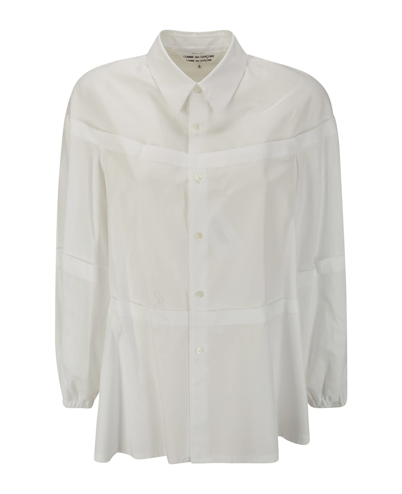 Comme des Garçons Comme des Garçons Ladies' Blouse - WHITE シャツ
