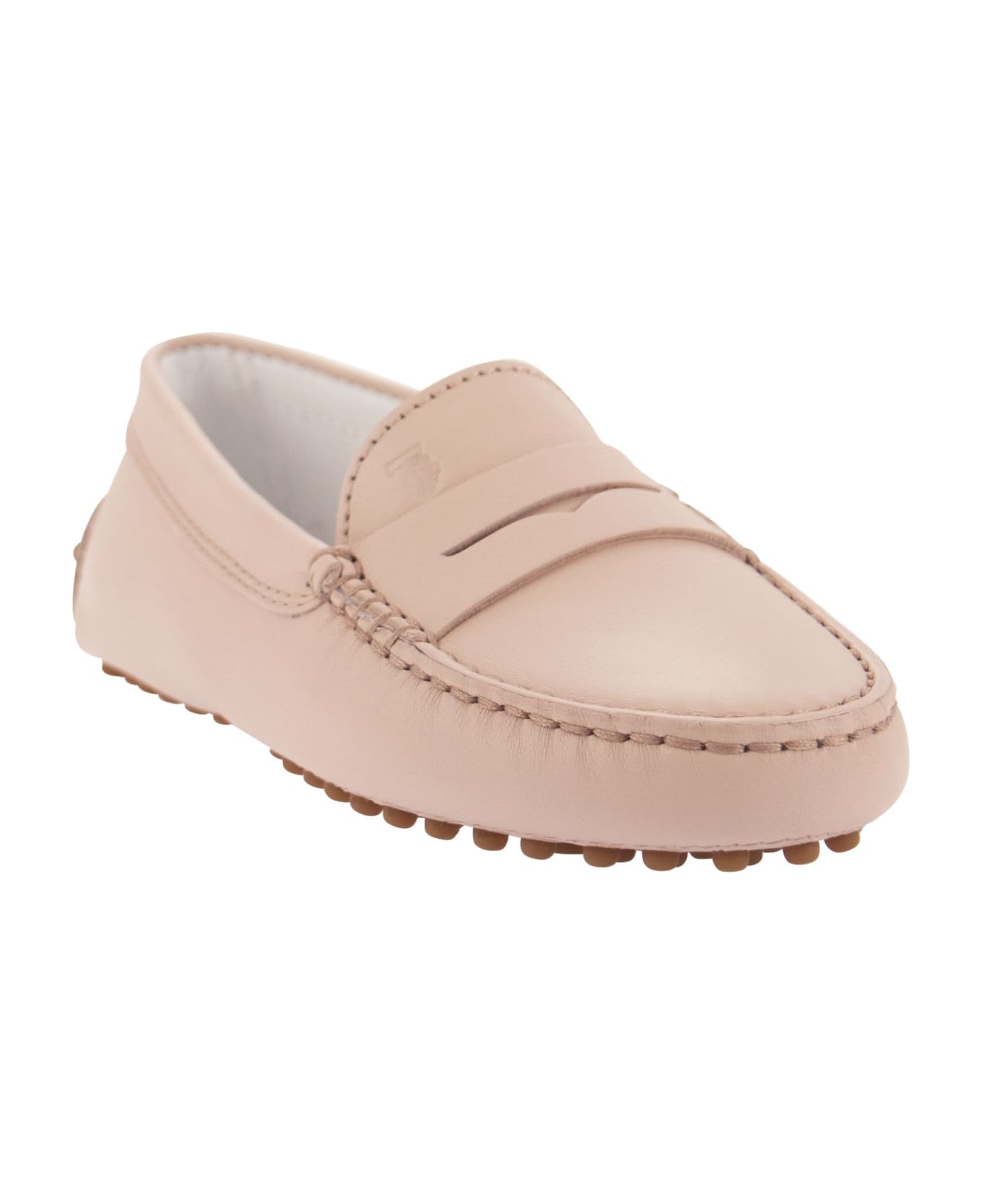 Tod's Gommino Leather Loafer - Pink シューズ