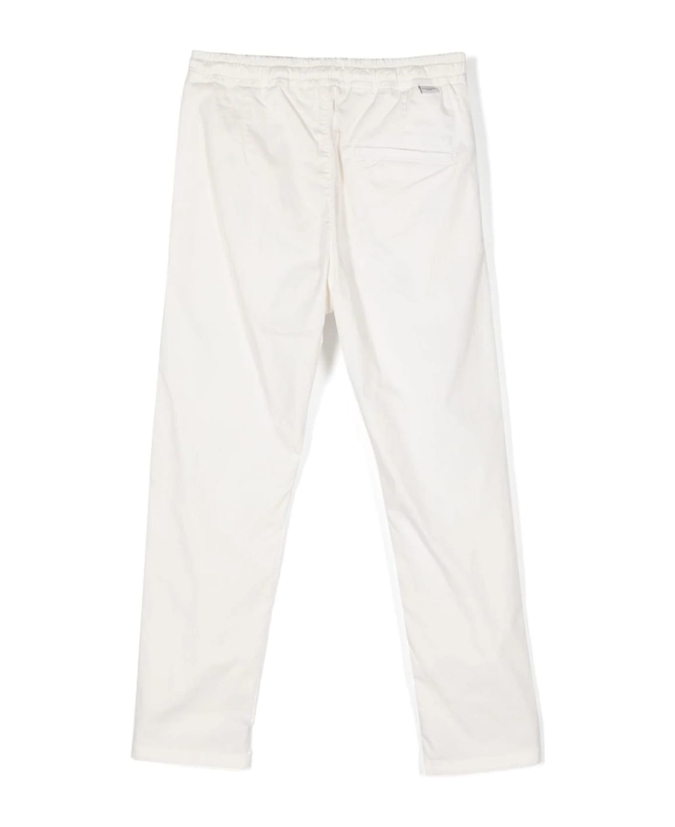Paolo Pecora Trousers White - White ボトムス