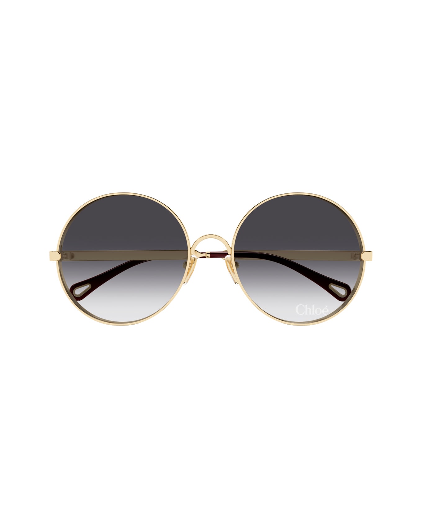 Chloé Ch0321s Aly Linea Chloé 005 Gold Grey Sunglasses - Oro