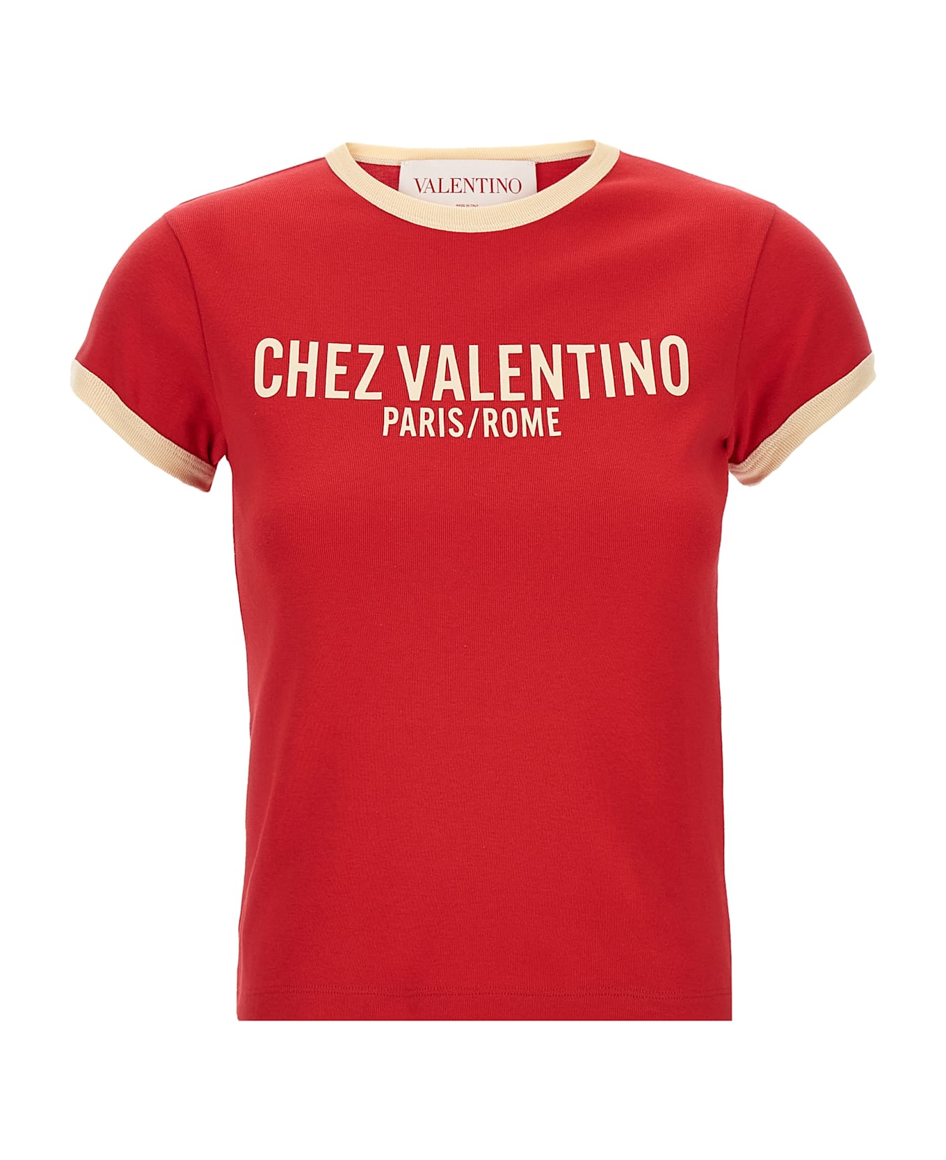 Valentino Garavani 'chez Valentino' T-shirt - Red