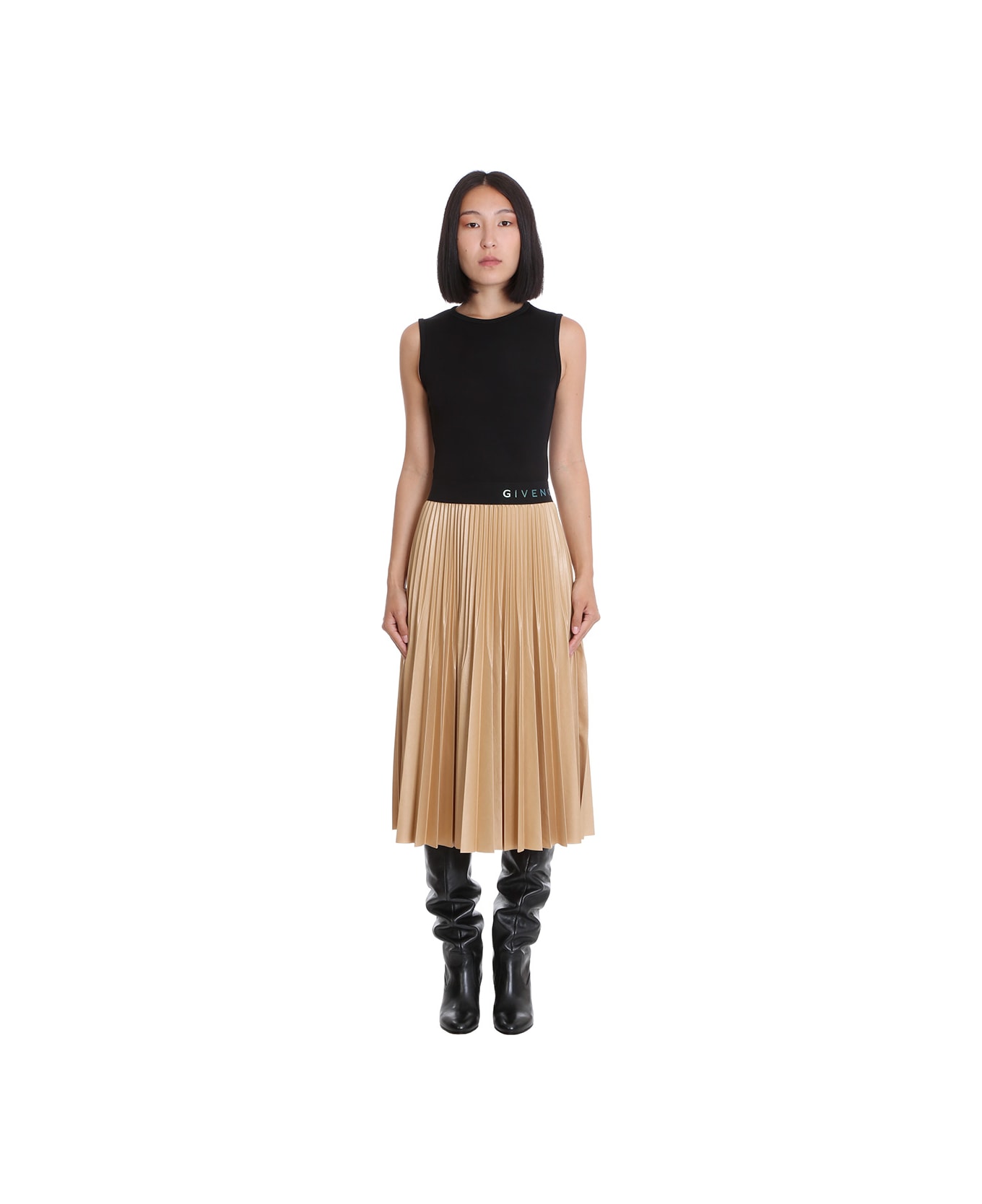 Givenchy Dress In Black Viscose - black