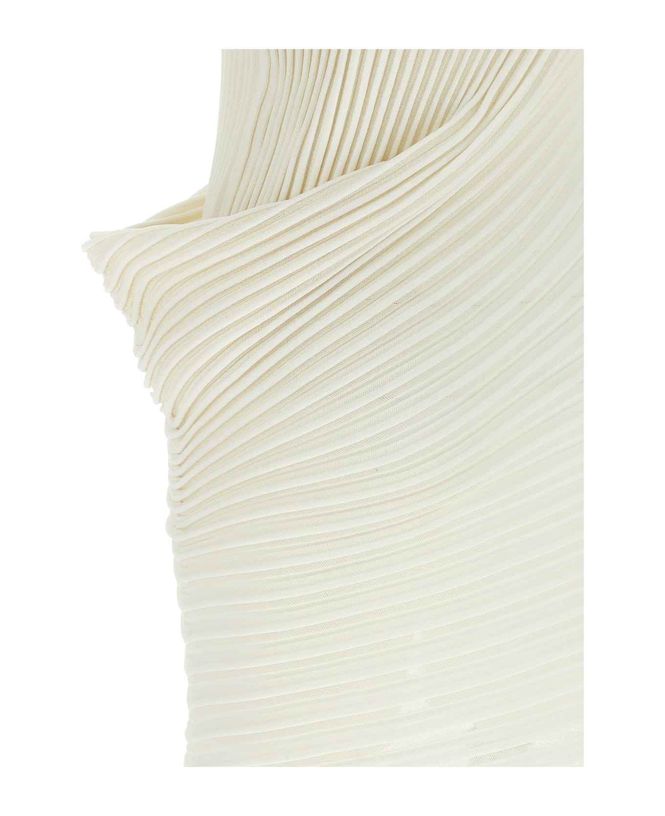 Issey Miyake 'stream' Dress - White