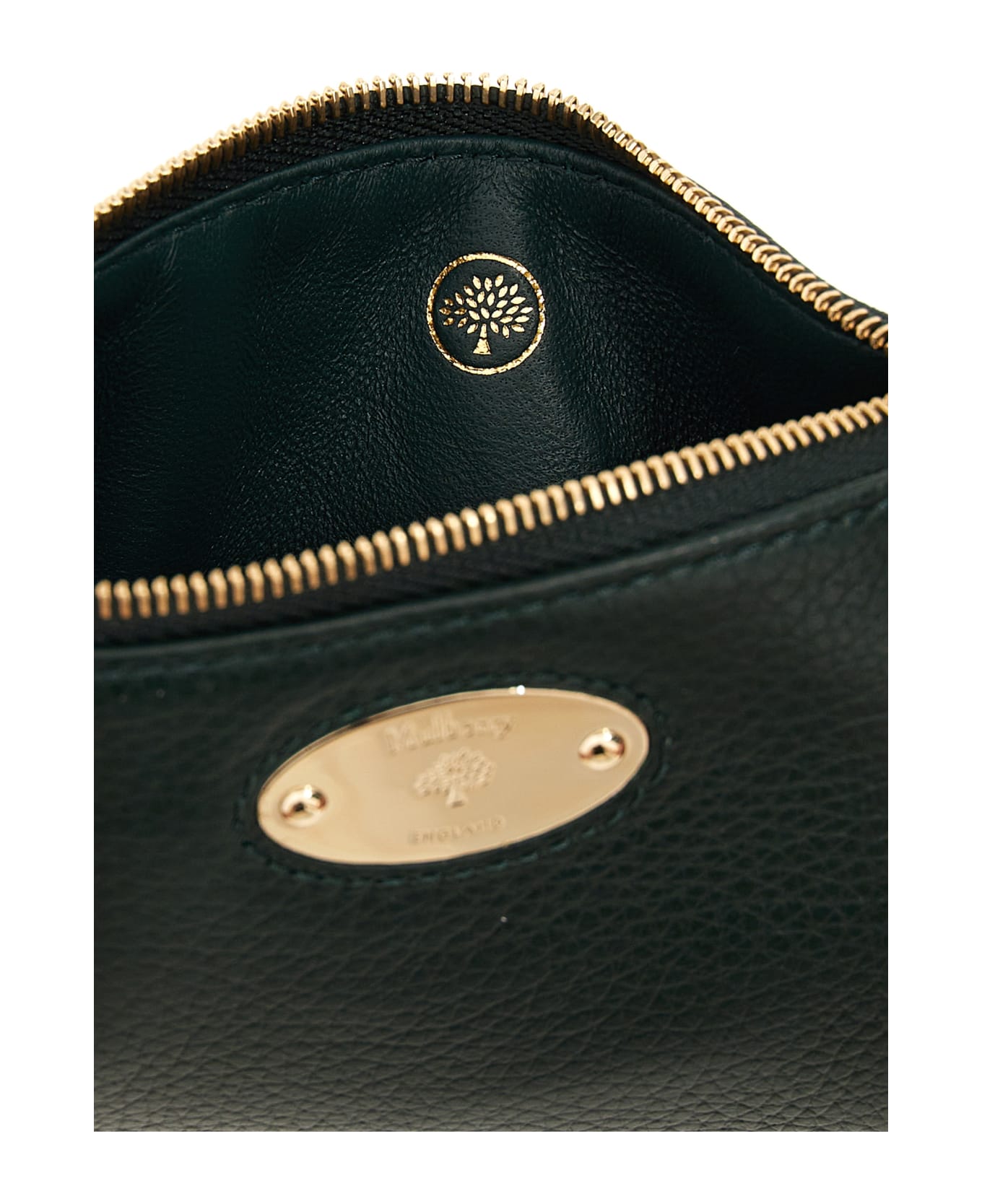 Mulberry Plaque Small Wallet - Green
