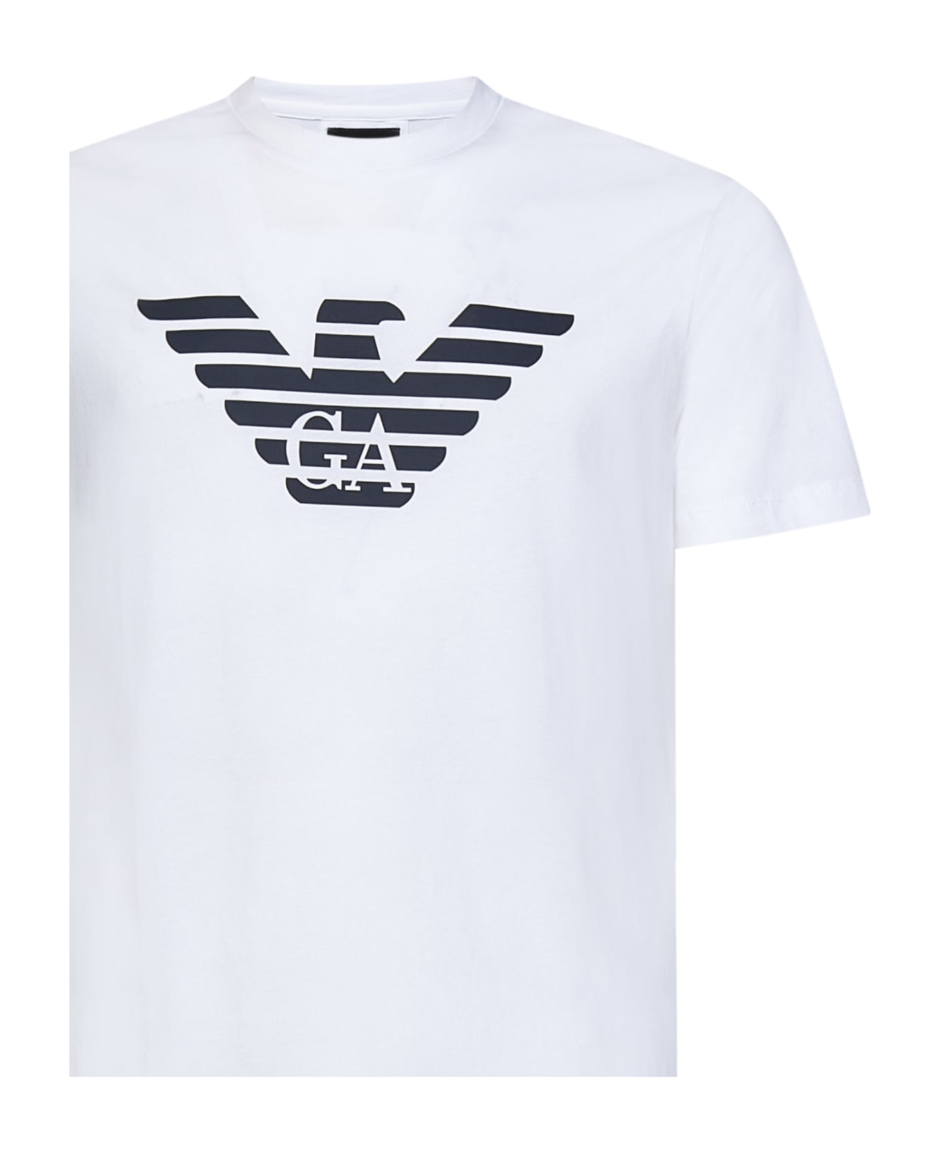 Emporio Armani T-shirt - Bianco ottico aquila