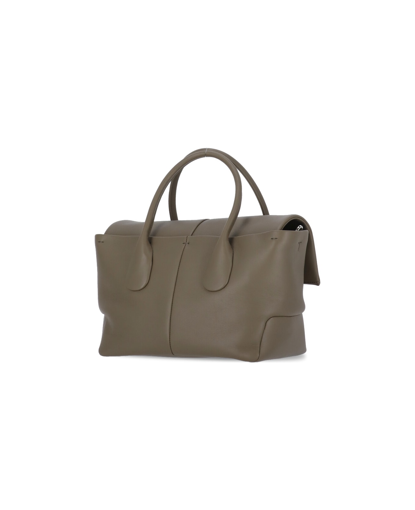 Tod's Leather Bag - Grey
