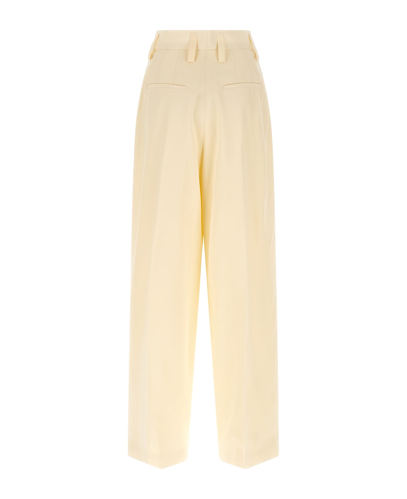 Jil Sander Loose Leg Pants - White