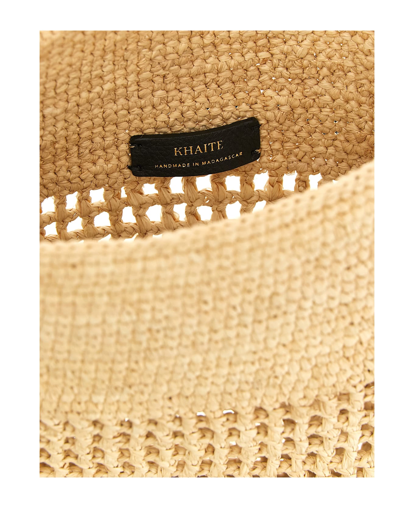 Khaite 'billie' Small Bucket Bag - Beige