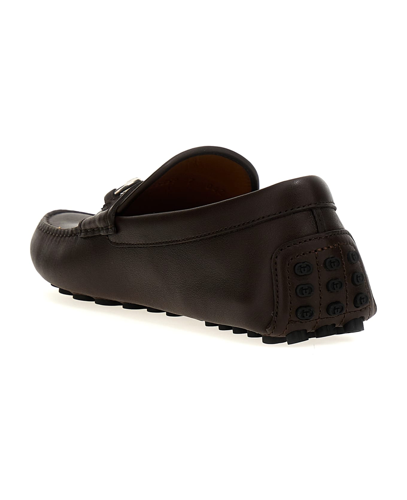 Gucci 'morsetto' Loafers - Brown