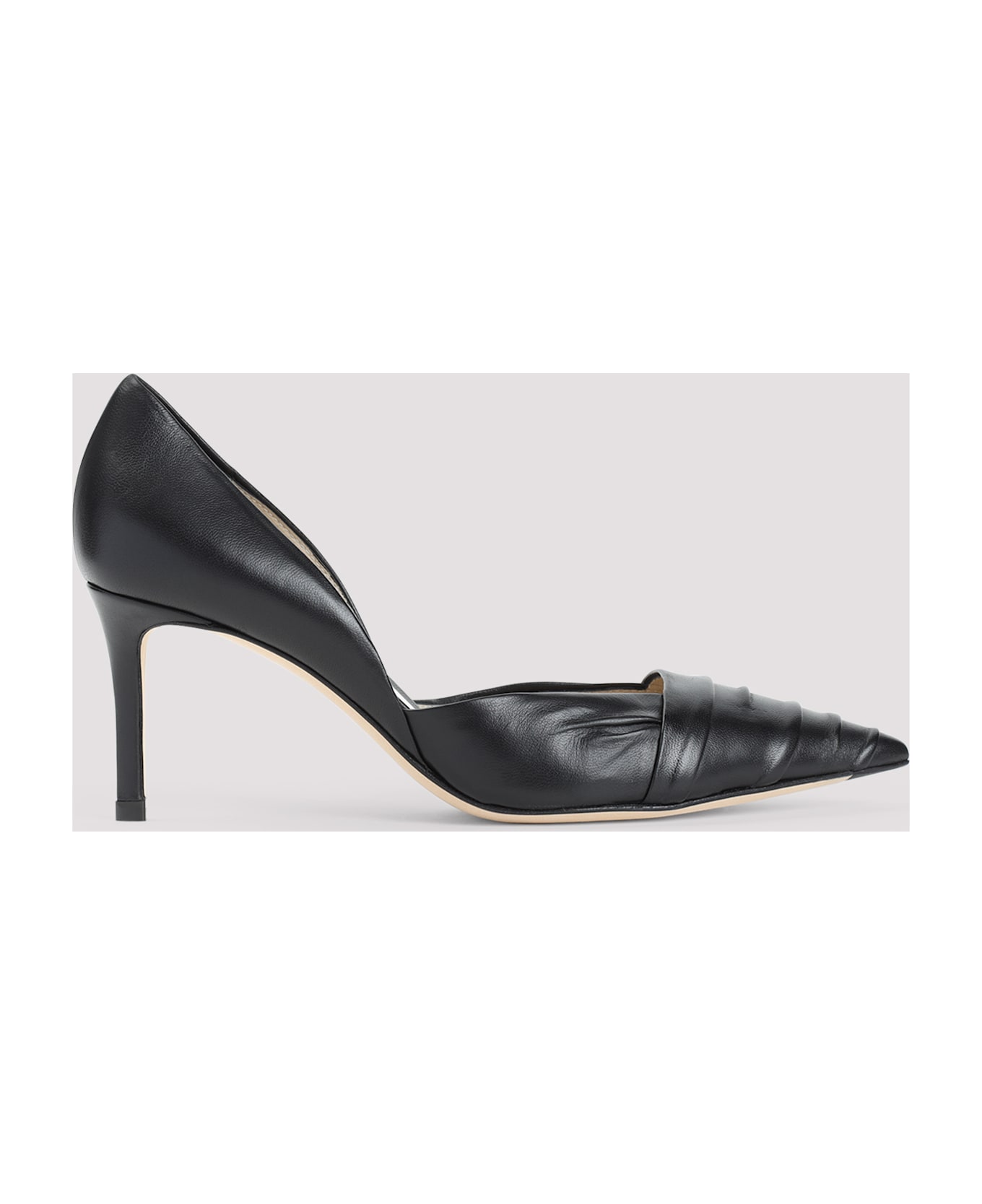Giorgio Armani Lamb Leather Pumps - Nero