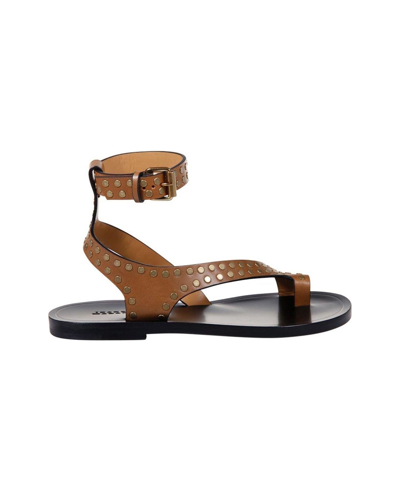 Isabel Marant Jiona Stud-embellished Ankle Strapped Sandals