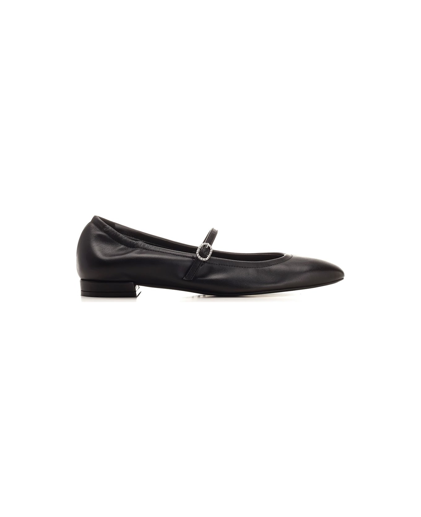 Stuart Weitzman Claris Ballet Flat - Black