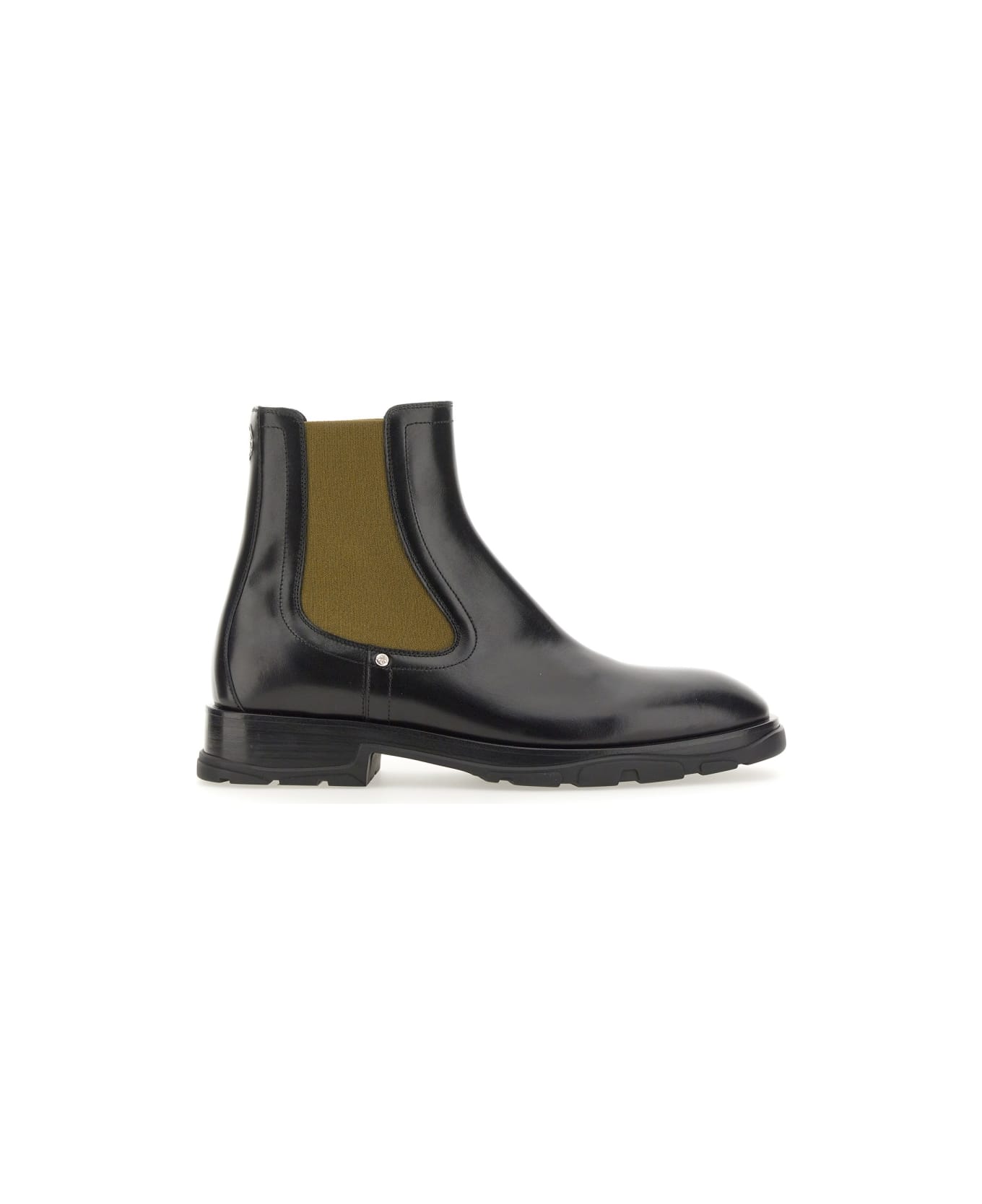 Alexander McQueen Beatle Boot - BLACK
